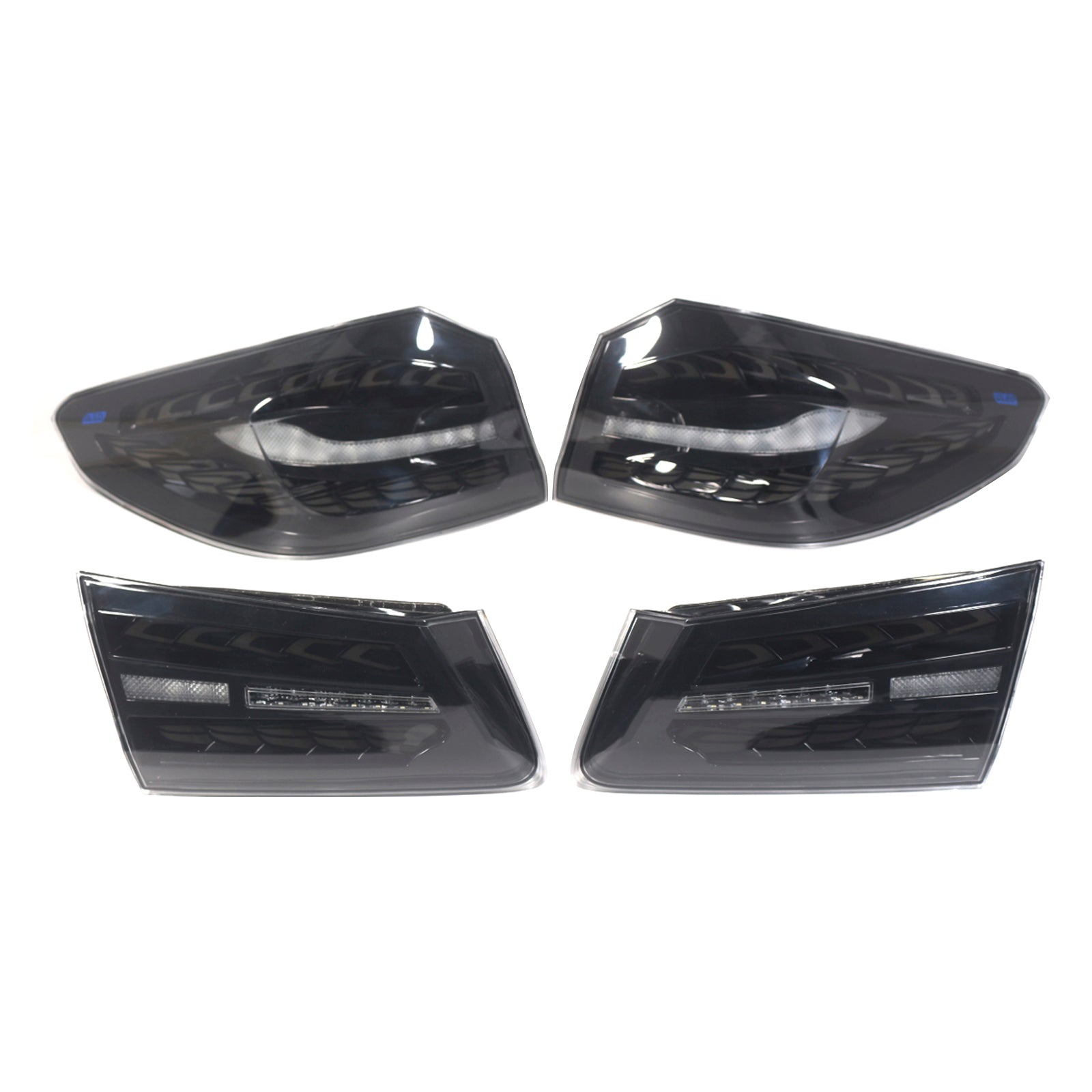 Luci posteriori a LED fumo per BMW 5 G30 G38 L&R 2018-2020, assemblaggio di luci posteriori 63217376469 63217376470