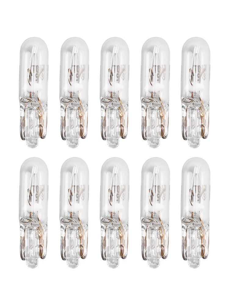 Lot de 10 lampes d'instrument W2*4.6d 2722 T5 W2W 12V 2W pour OSRAM
