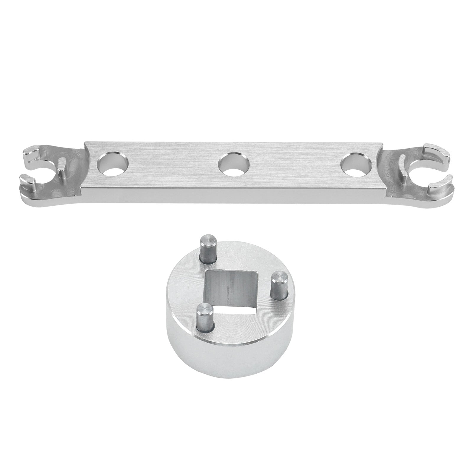 Verwijderingssleutel voor de onderste kap. Saphire/Onyx/Diamond/DVO vorkreconstructietool.