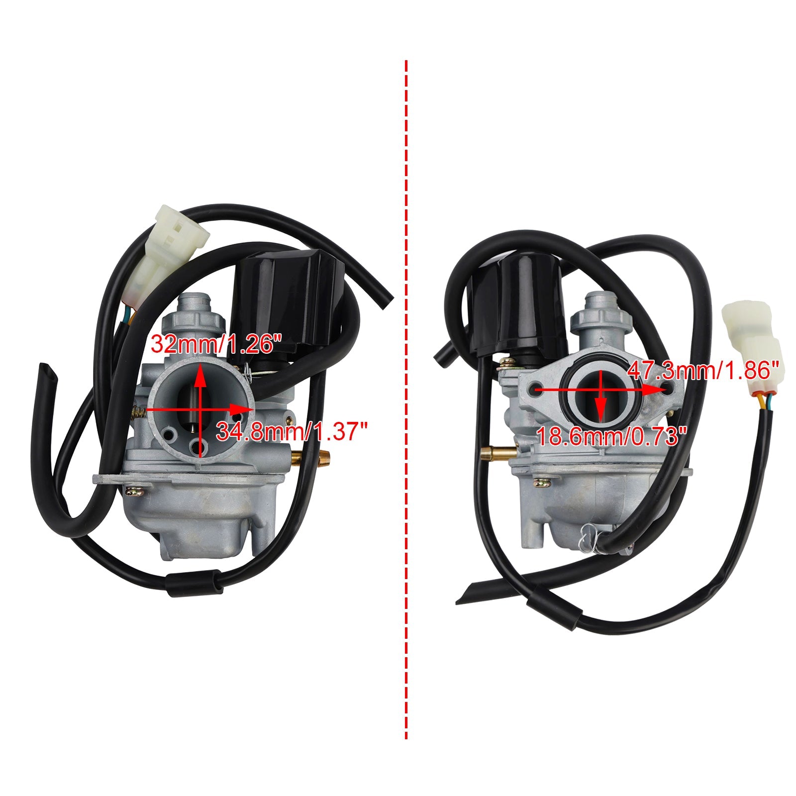Uplinjač za Kawasaki KFX50 KFX90C (2007-2022) - Kataloški številki: 15003-Y001 in 15004-Y005