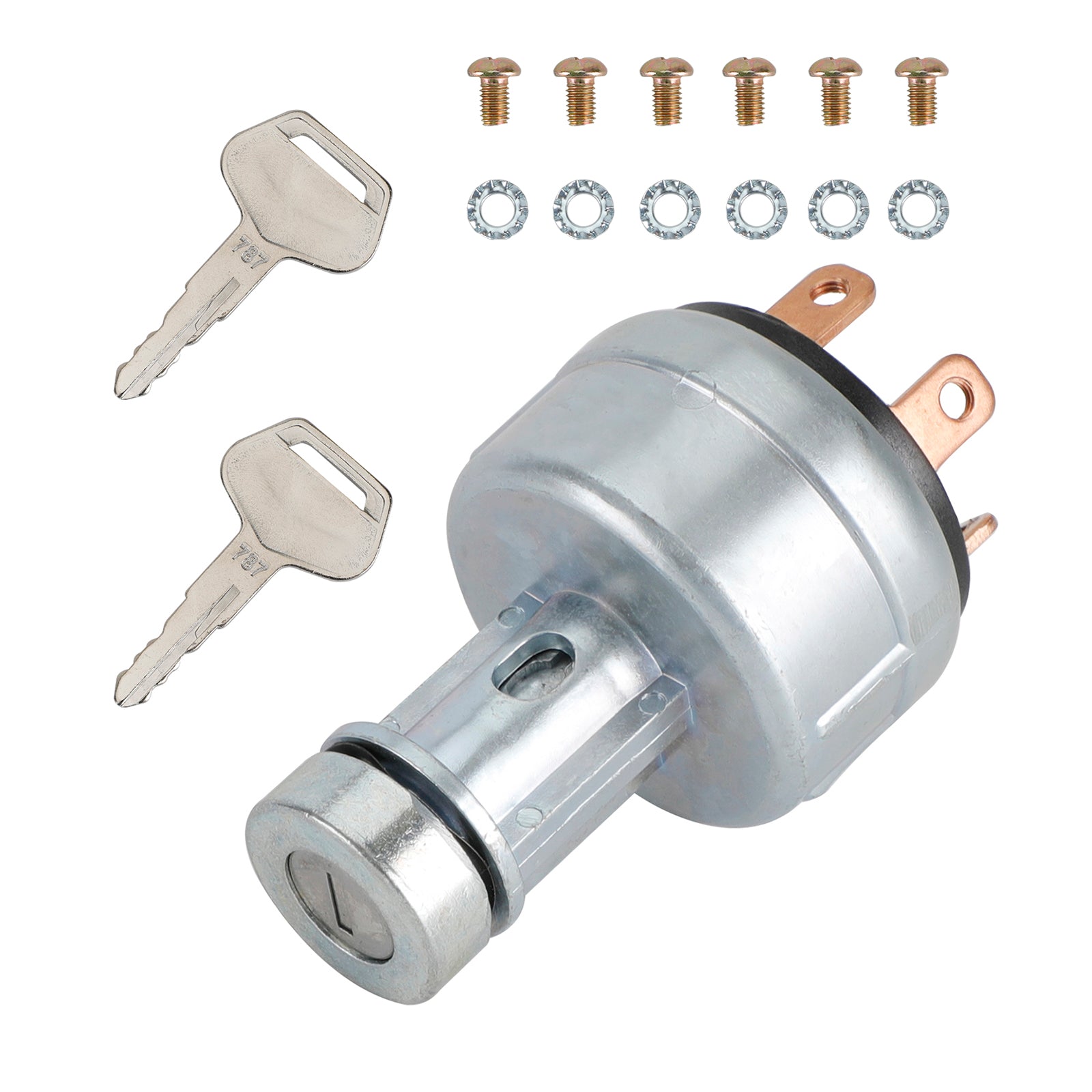 Interrupteur D'Allumage Avec Clés Pour Kubota Yanmar John Deere 08086-10000