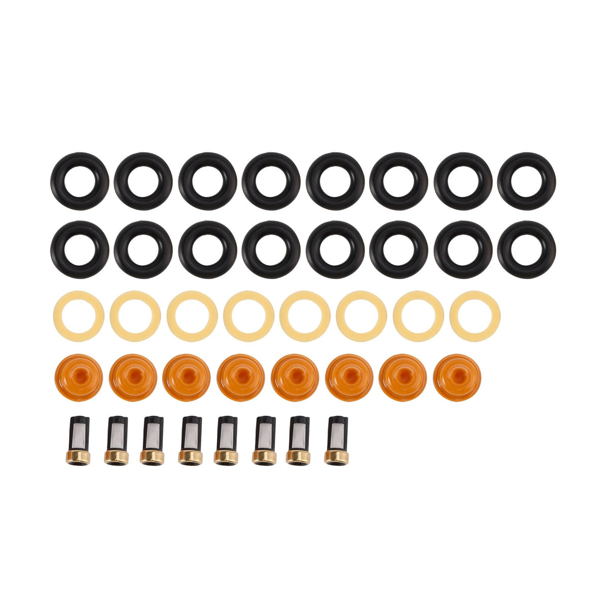 Junta tórica del inyector de combustible 280150947 compatible con Ford F-250 y F-350, motor V8 de 7,5 L, 1995-1997