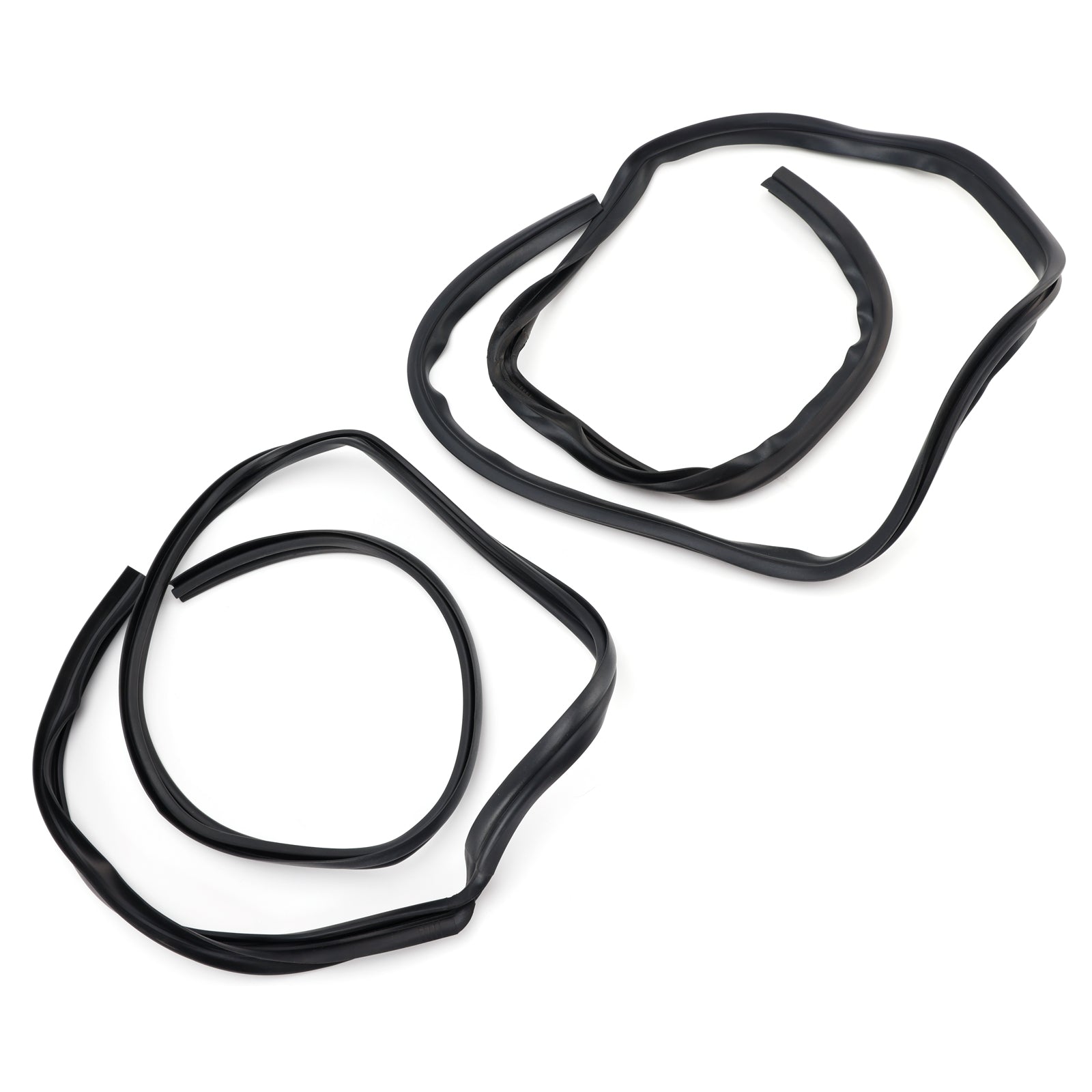 Joint d'étanchéité latéral de toit avant (2 pièces) pour Toyota Corolla AE86 2 portes (1983-1987).