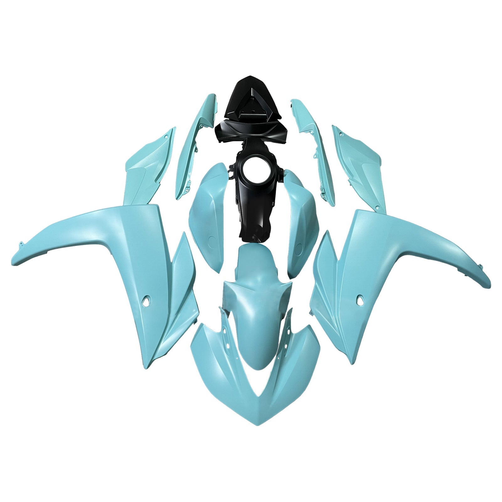 Kit de carénage injecté ABS pour Yamaha YZF-R3 2014-2018 et R25 2015-2017