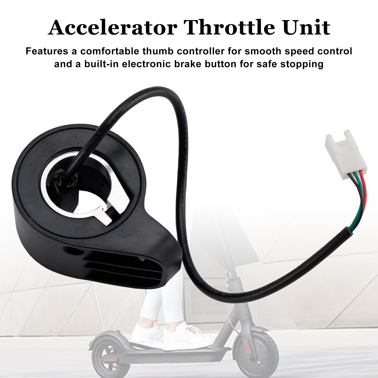 Acceleratore di gas e joystick per Xiaomi 4 Pro Electric Scooter (1a generazione) Grigio