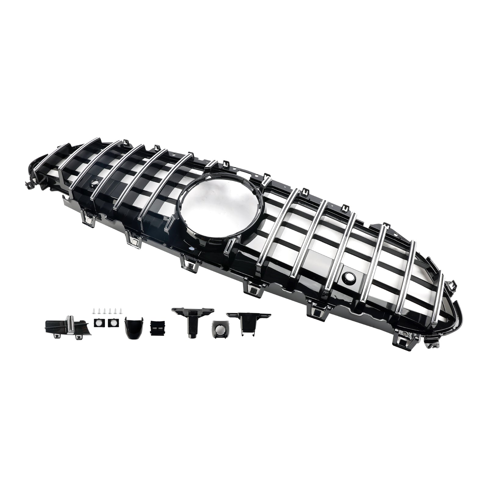 Grille de pare-chocs avant chromée pour Mercedes CLS C257 W257 Coupé 2018-2024