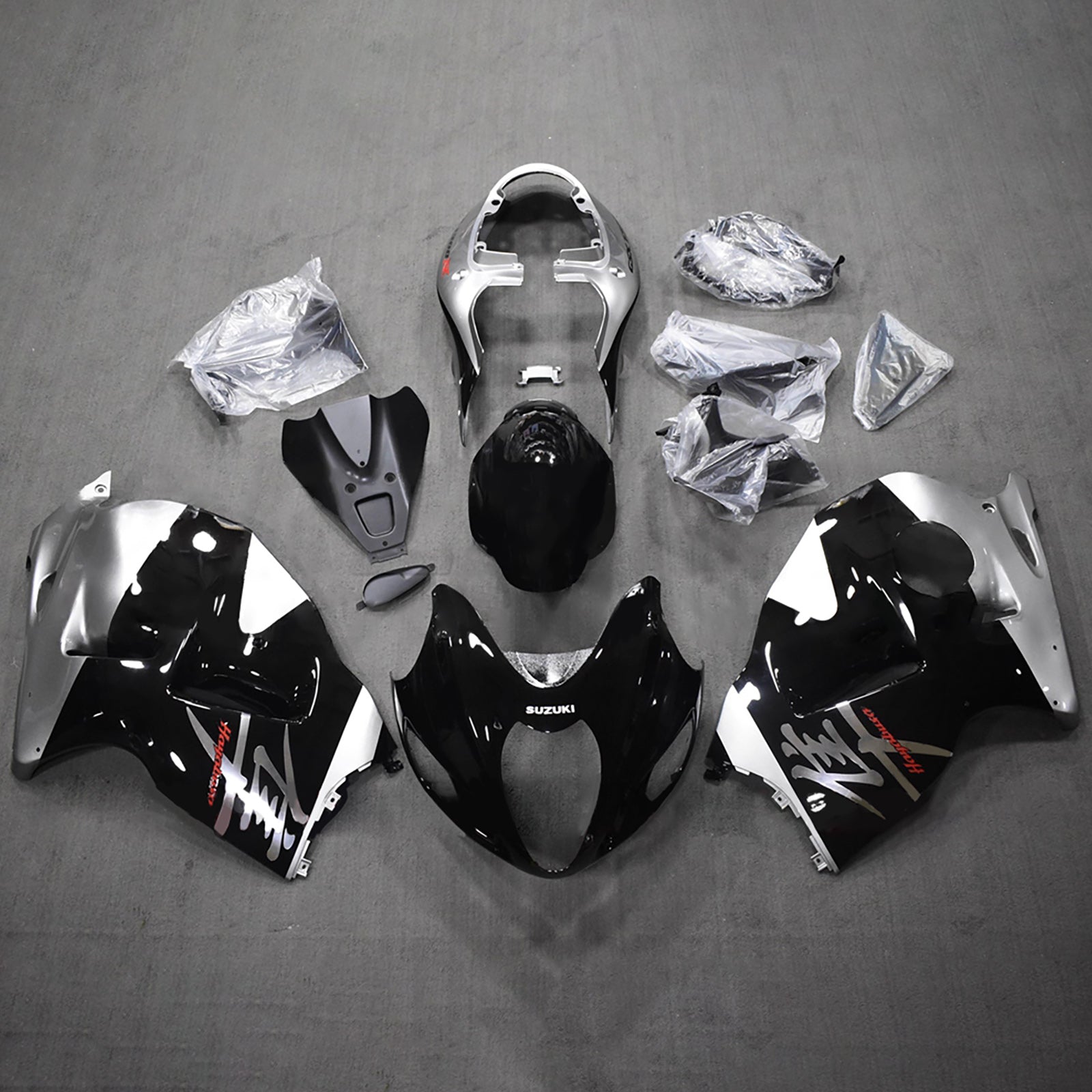 ABS-muovinen ruiskutussuojasarja Suzuki Hayabusa GSX1300R 1999-2007