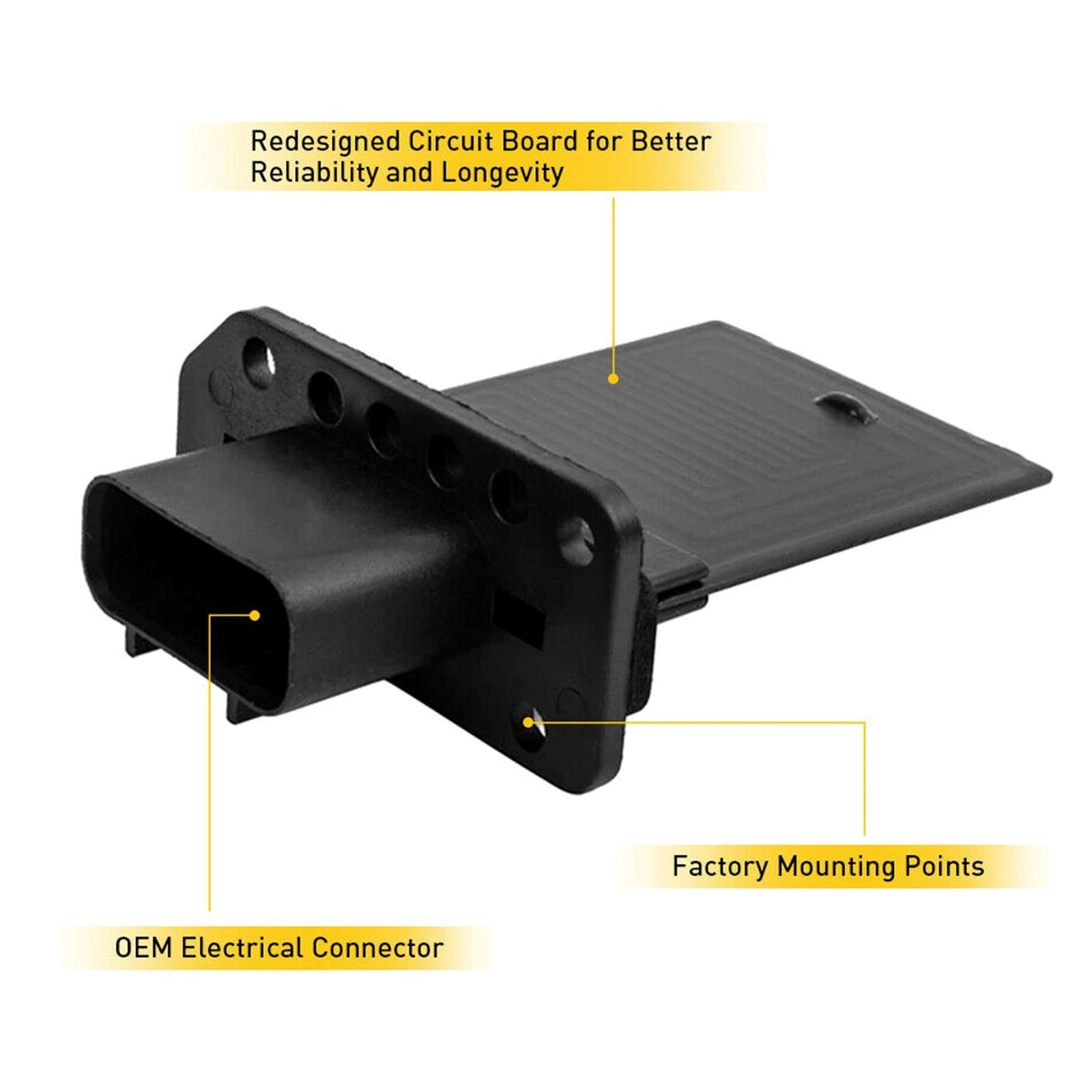 Resistencia del motor del ventilador de calefacción delantera 3F2Z18591-AA para Ford Fiesta 2011 2012 2013
