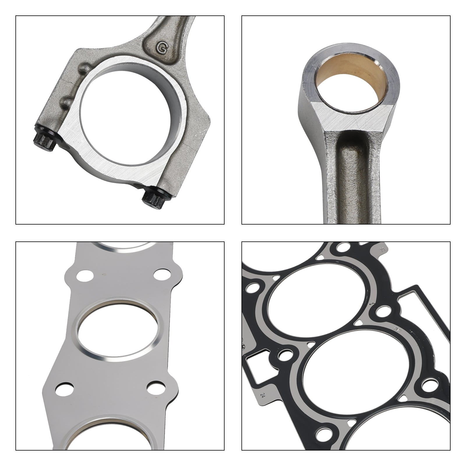 Zestaw do naprawy silnika Kia 2.4L G4KJ z wałem korbowym, drążkami i zestawem rozrządu