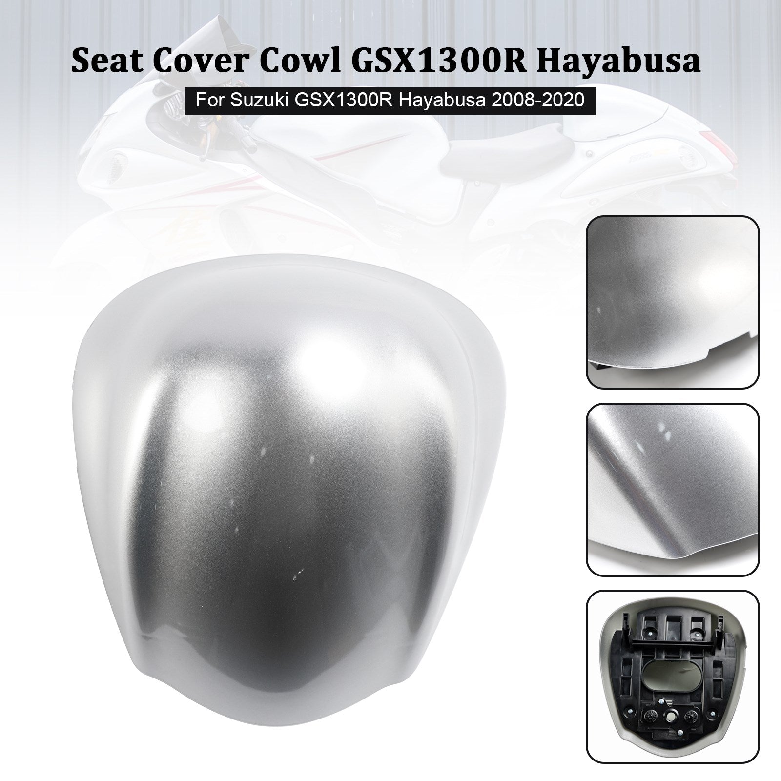 Cubierta del soporte del asiento trasero para Suzuki GSX1300R GSX-R1300 Hayabusa 2008-2020