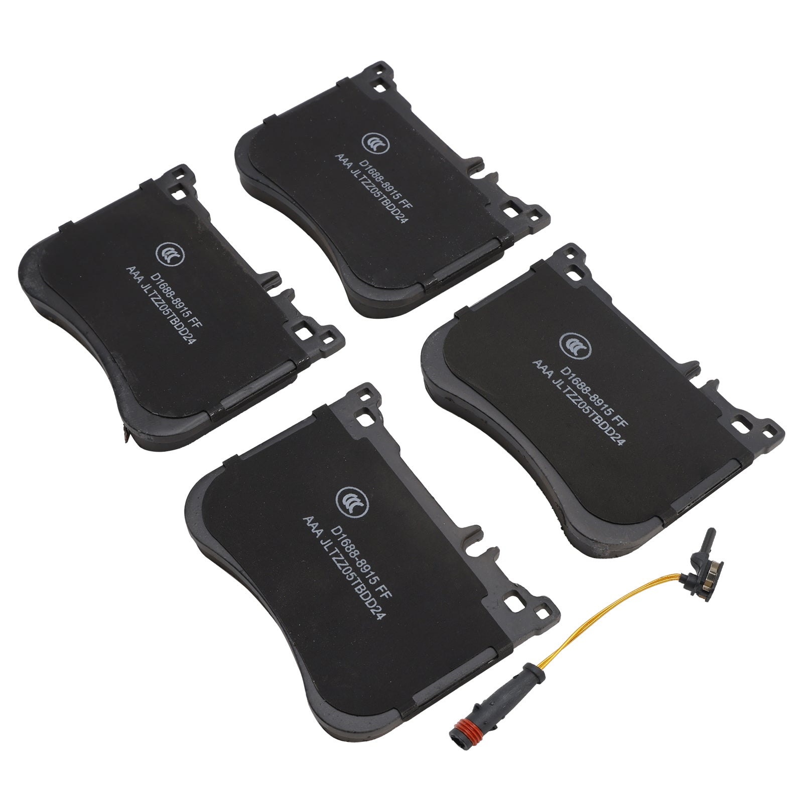 Pastillas de freno delanteras A22242166 00 con sensor de desgaste para Mercedes-Benz Clase S W222 Líneas AMG (excepto S500 y S63)