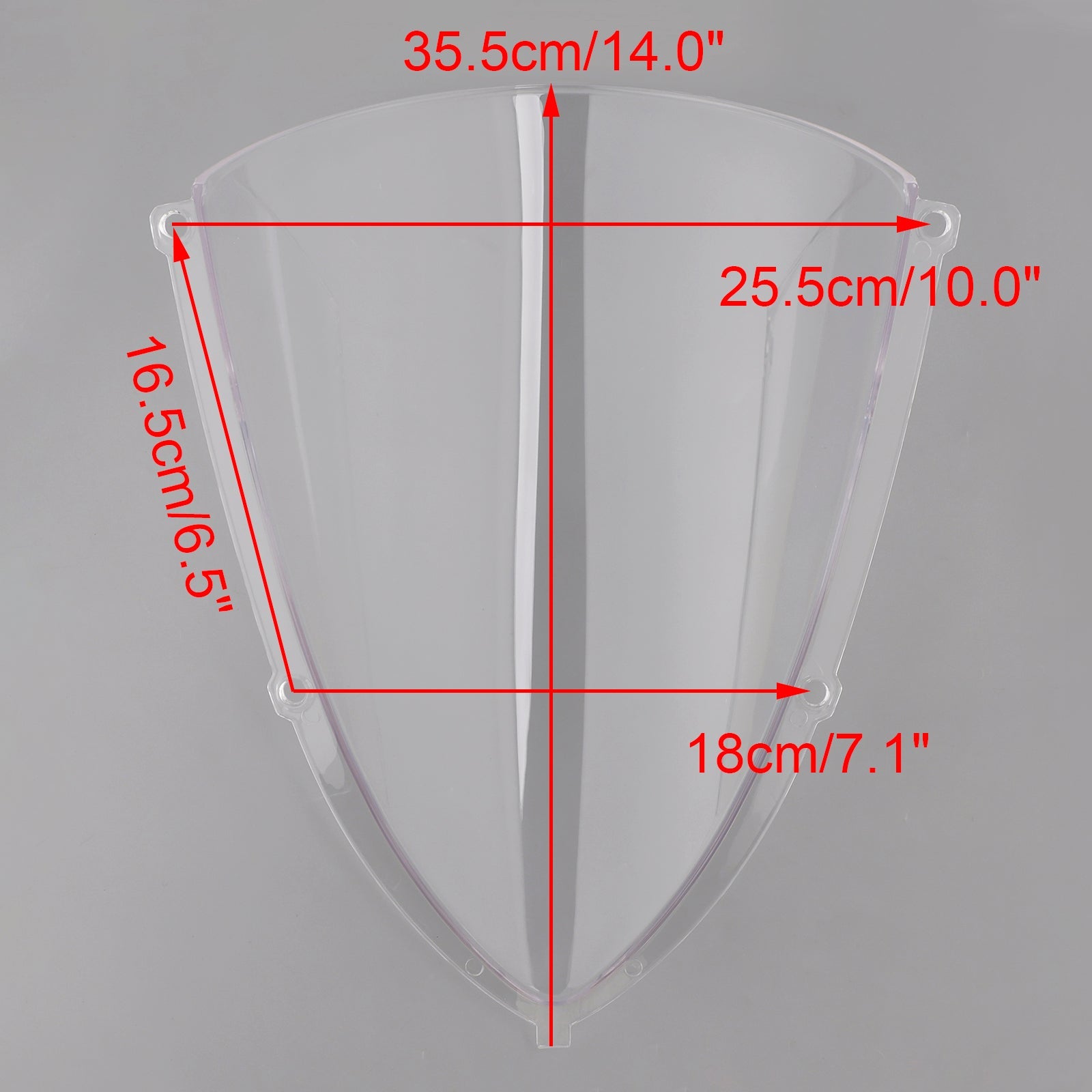 Pare-brise compatible avec Aprilia RS457 2024-2025