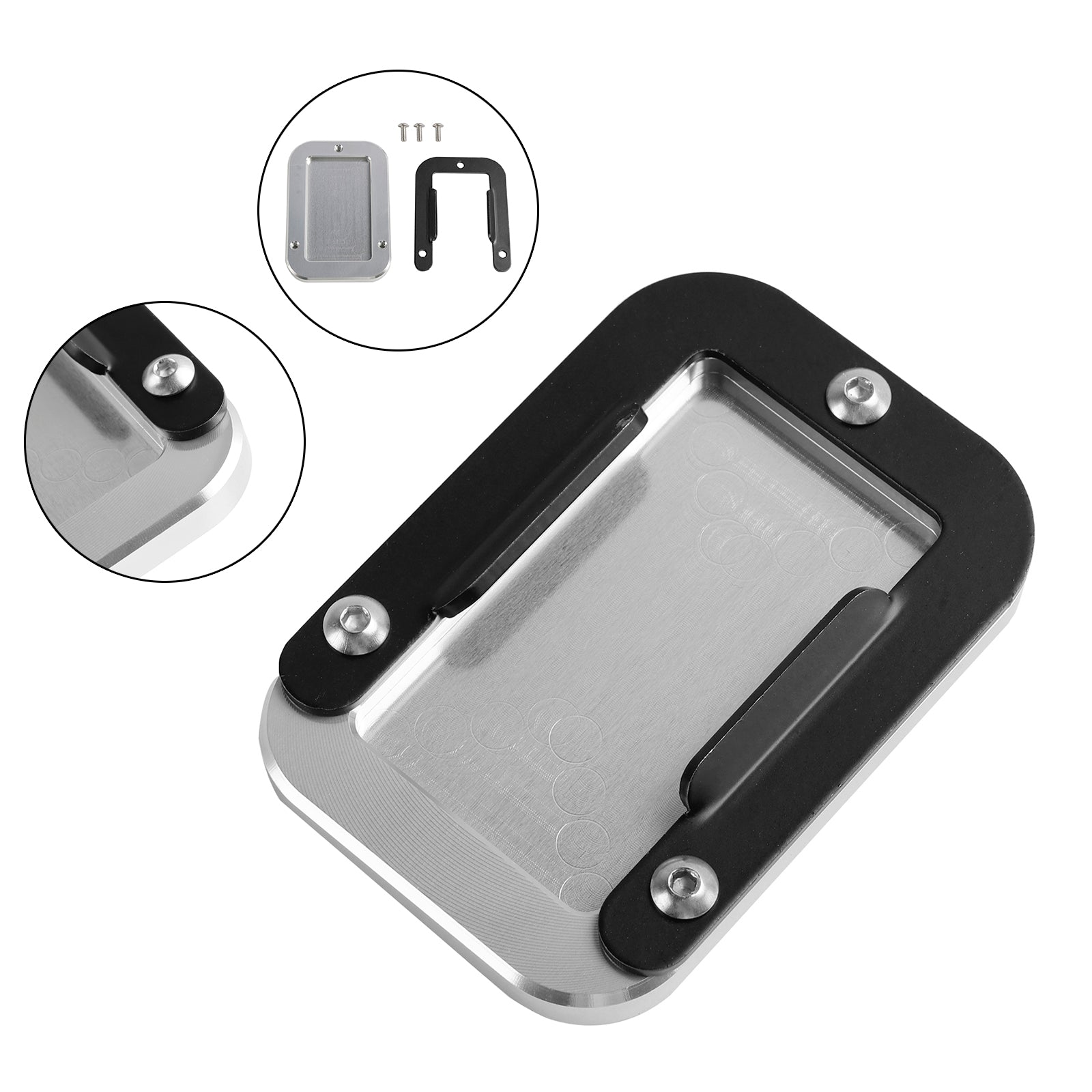 Plaque d'agrandissement de béquille pour INTERCEPTOR 650 2018-2023 GT 650 2019-2023