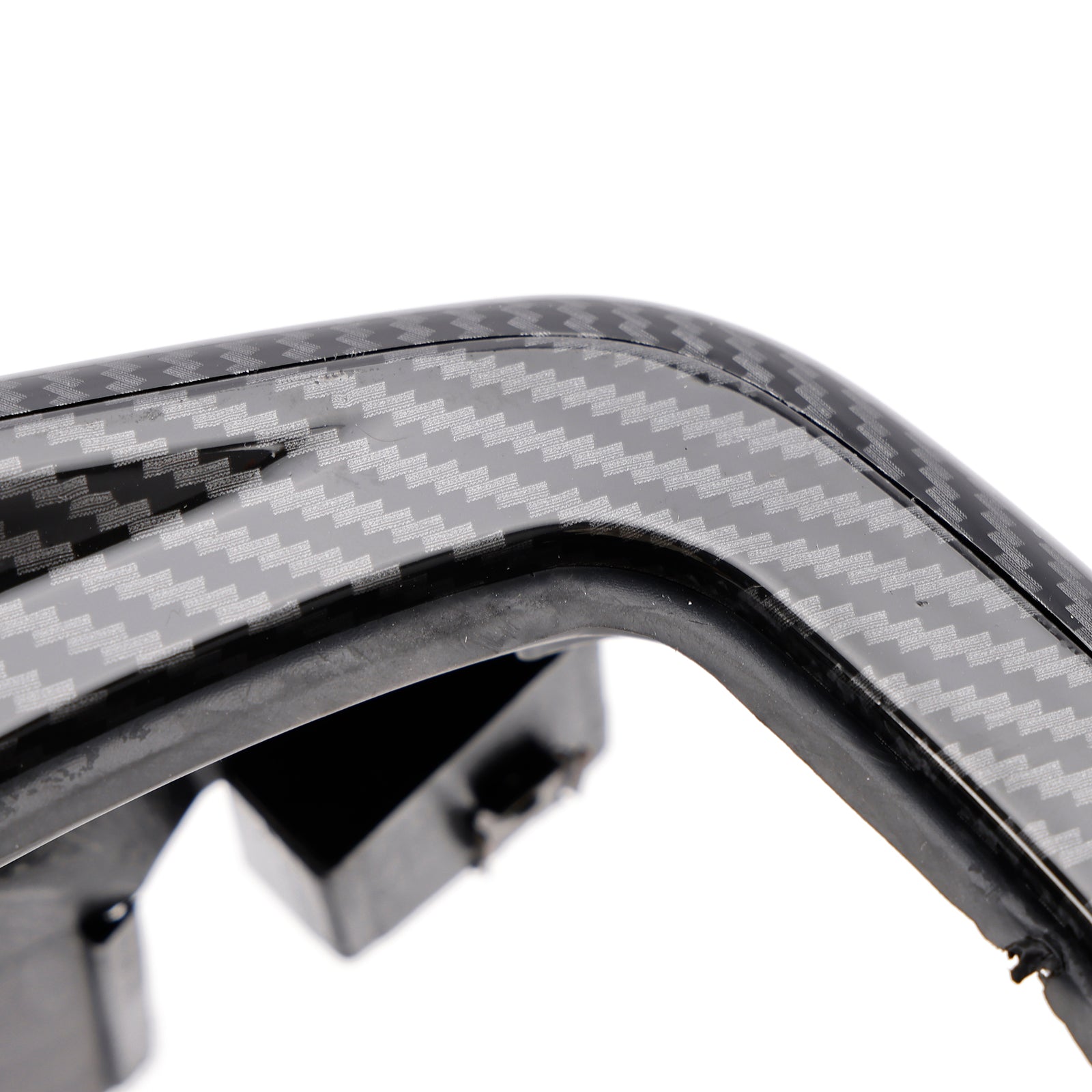 Garniture de console centrale de voiture VW Golf Jetta 1999-2005 1J1863201D motif fibre de carbone