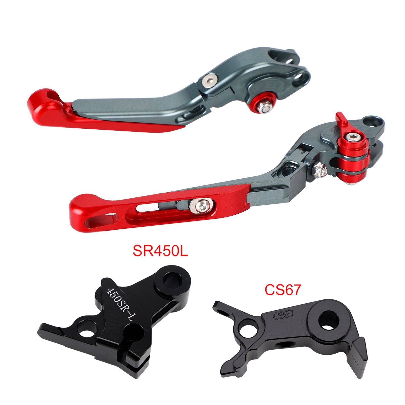 Levier de frein et d'embrayage réglable compatible avec VOGE DS900X 900DSX 2024-2026