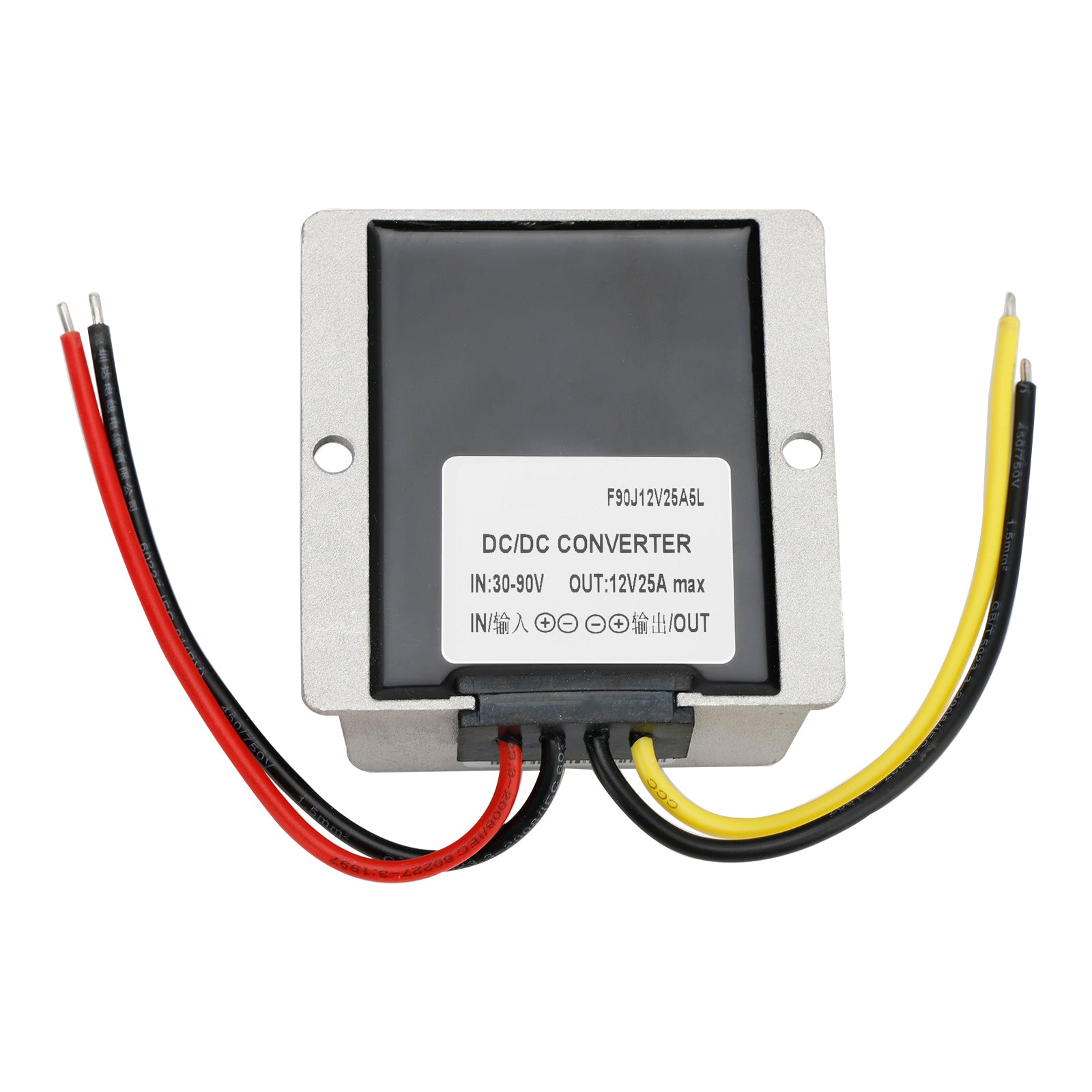 Regulator konwertera wodoodporne obniżenie zasilania CC 30-90 V do 12 V 25 A 300 W