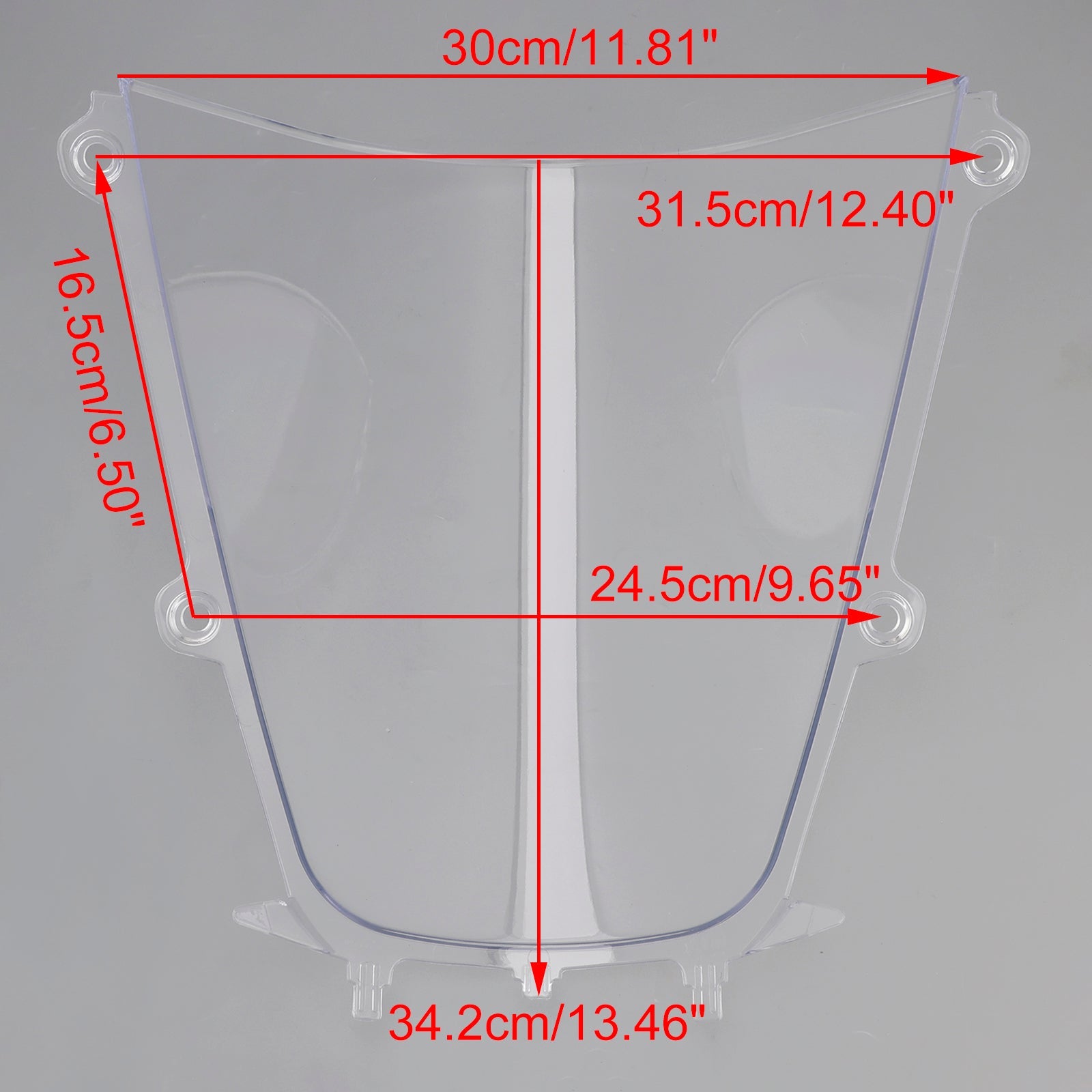 Pare-brise/carénage de pare-brise compatible avec YAMAHA YZF R9 2025