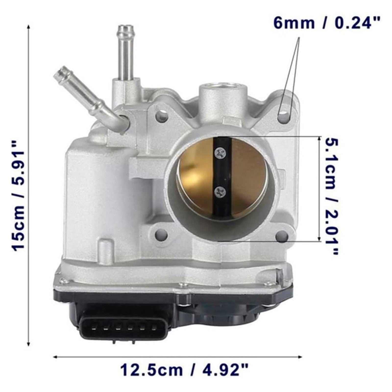Butterfly Body 22030-0d021 voor Toyota Avensis (_T25_) 2003-2008