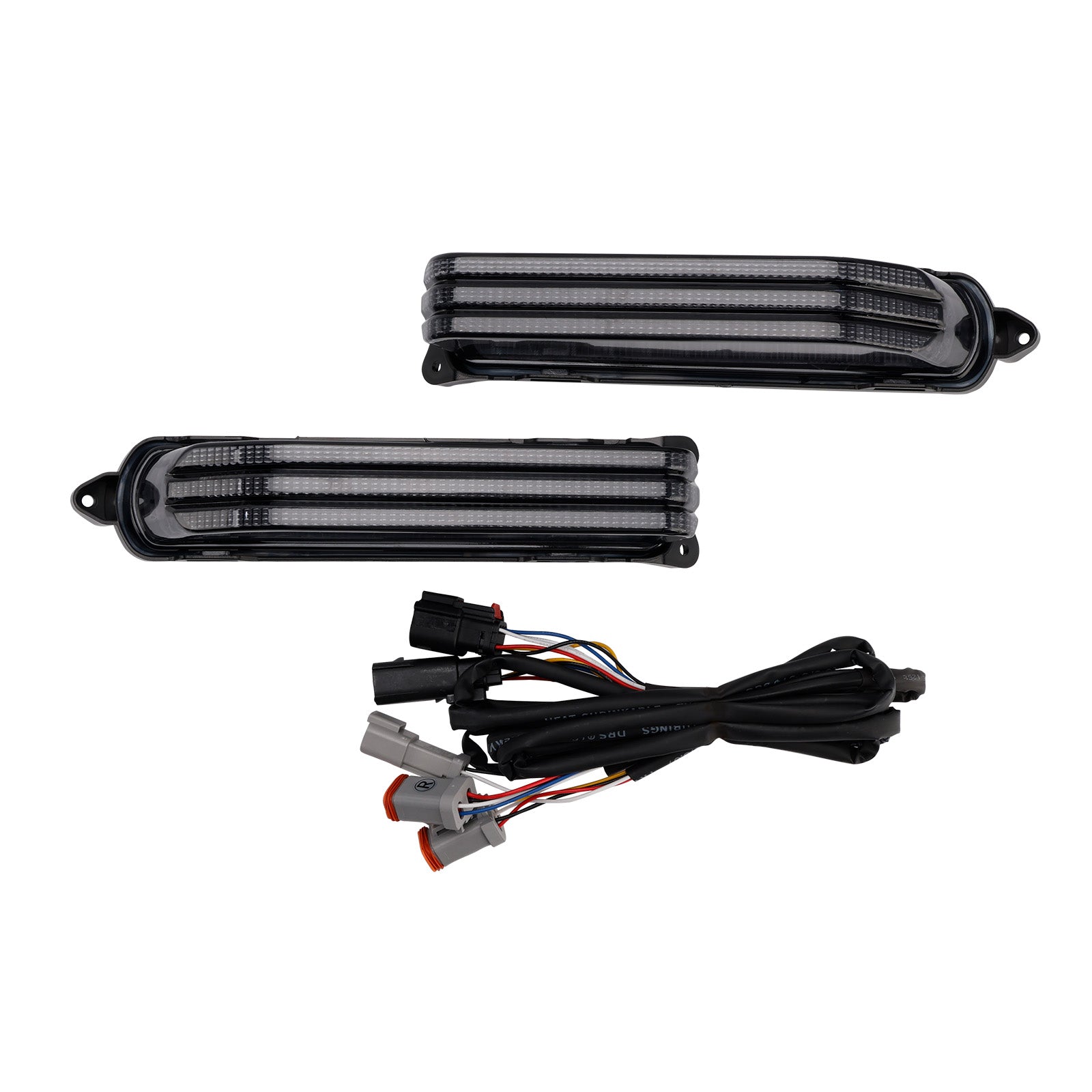 Feu arrière de garde-boue, clignotant et feu stop compatibles avec la Honda Touring Electra Glide 2014-2024