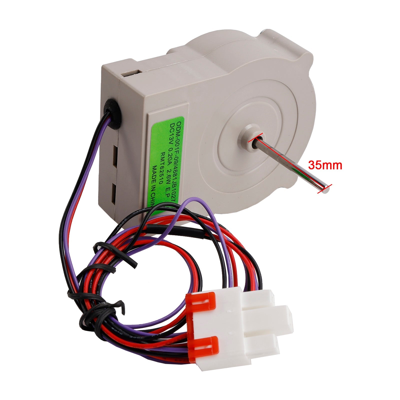 Earownik silnika wentylatora 4681JB1027J dla LG 1519581 AH3523325