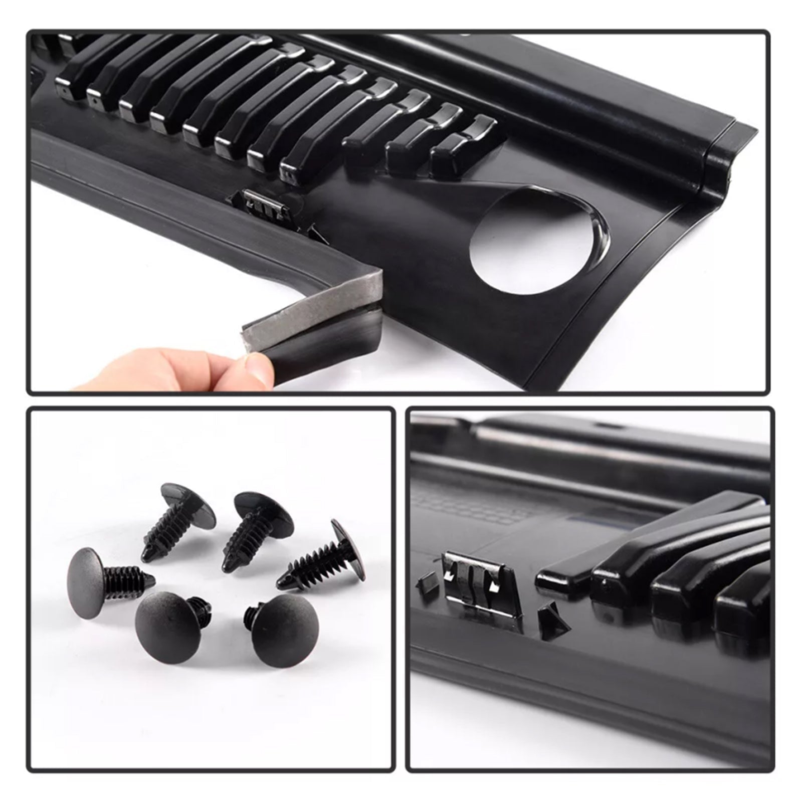 2004 Ford Mustang GT Equipado, Coupe/Cabrio Wycieraczka Okno Panel Maski Kratka Prawa i Lewa 3R3Z6302228AAA