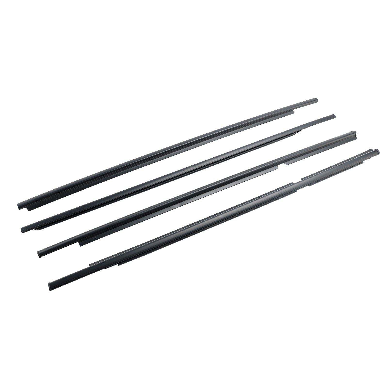2005-2011 Toyota Yaris 4pcs moulage de coupe-froid en verre de porte extérieure 68160-52110