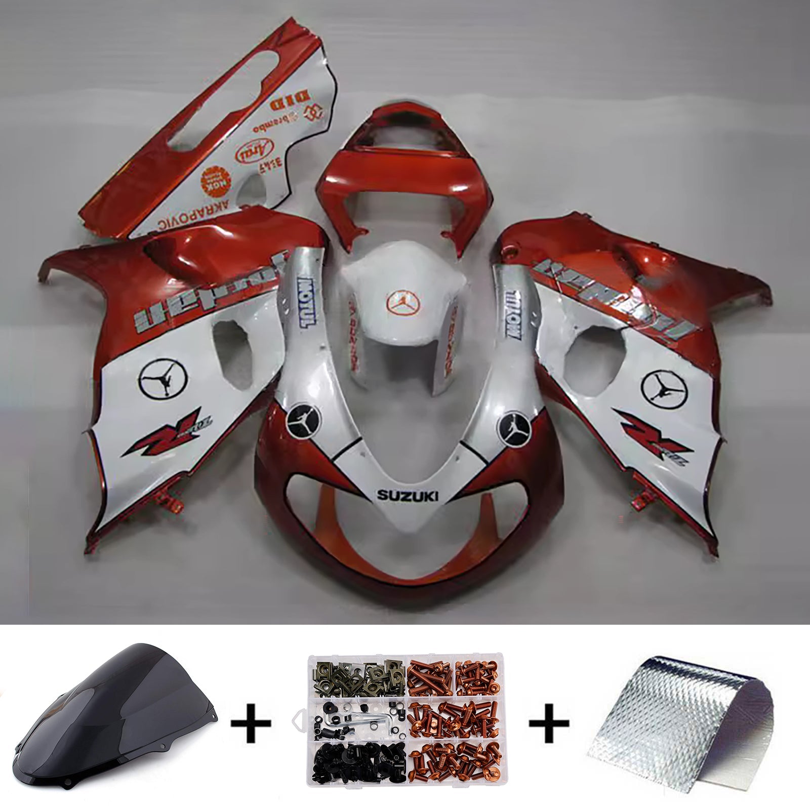 Kit de carénage injecté en plastique ABS pour Suzuki TL1000R 1998-2003
