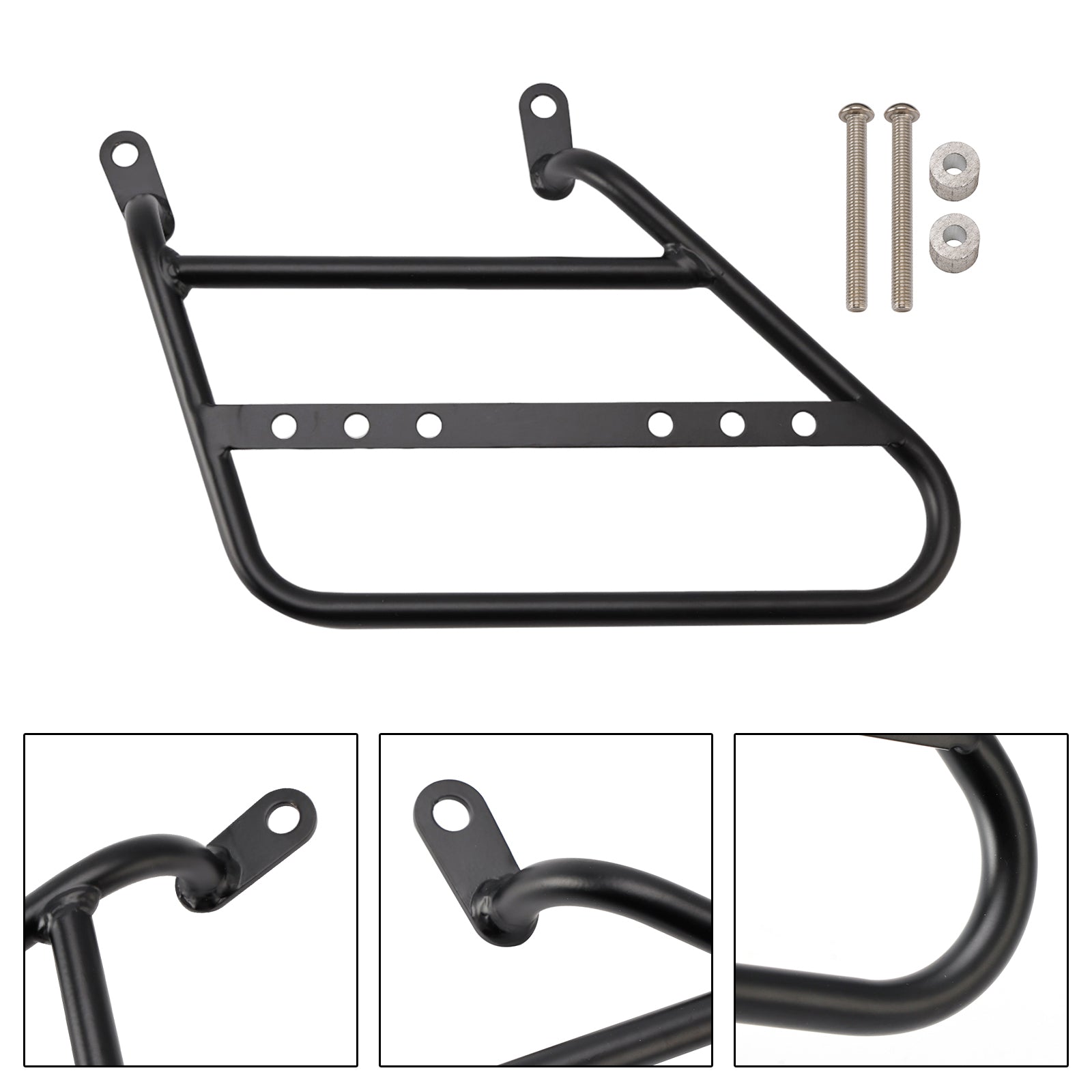 Fissaggio del supporto per Royal Enfield Meteor 350 2021-2024 BASSE LATURA, NERO