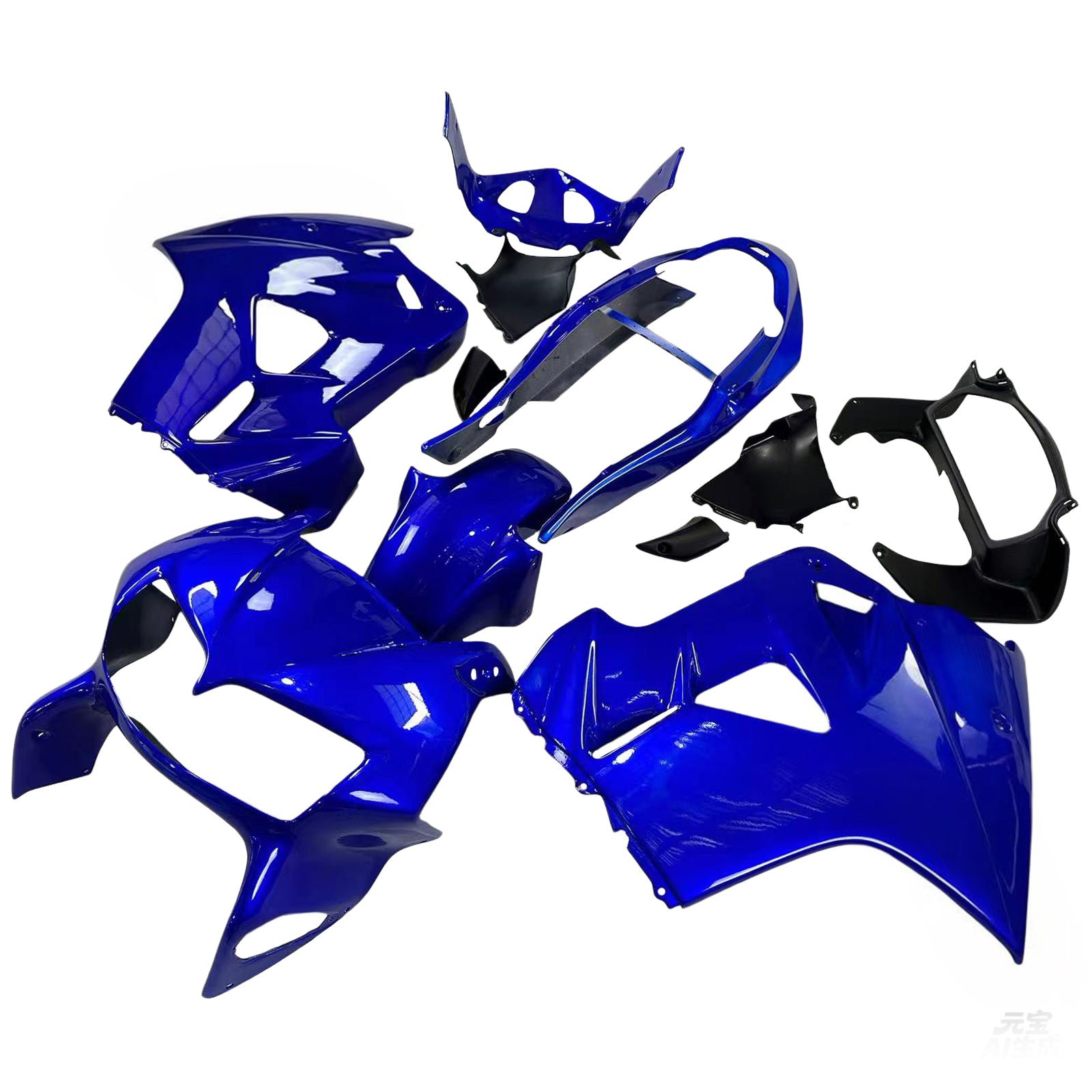 Injection carénage kit carrosserie plastique ABS pour Honda VFR800 1998-2001