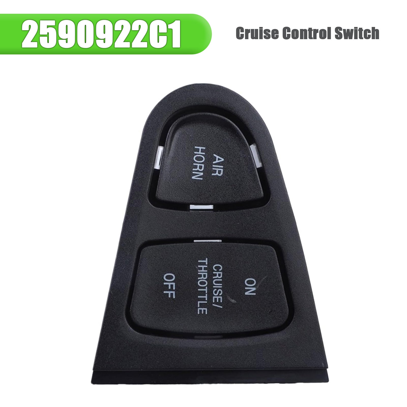 Botón de regulador de velocidad y klaxon 901-0008 2590922c1 para internacional 4100