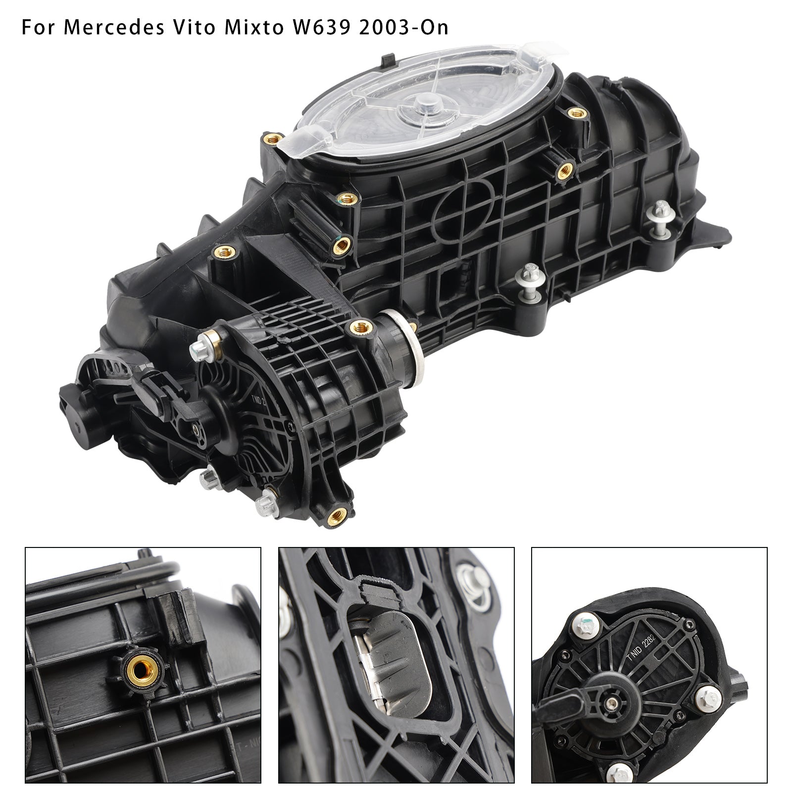 Inlaatspruitstuk met stelmotor Mercedes Sprinter 3-T Minibus 907 2018-On 6510905737 A6511500094