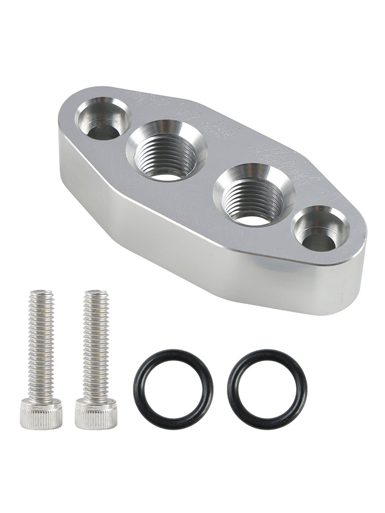 Piastra porta ingresso/uscita adattatore radiatore olio 6AN ORB LS1 LSX LS3 LS LS2 LS3 551600