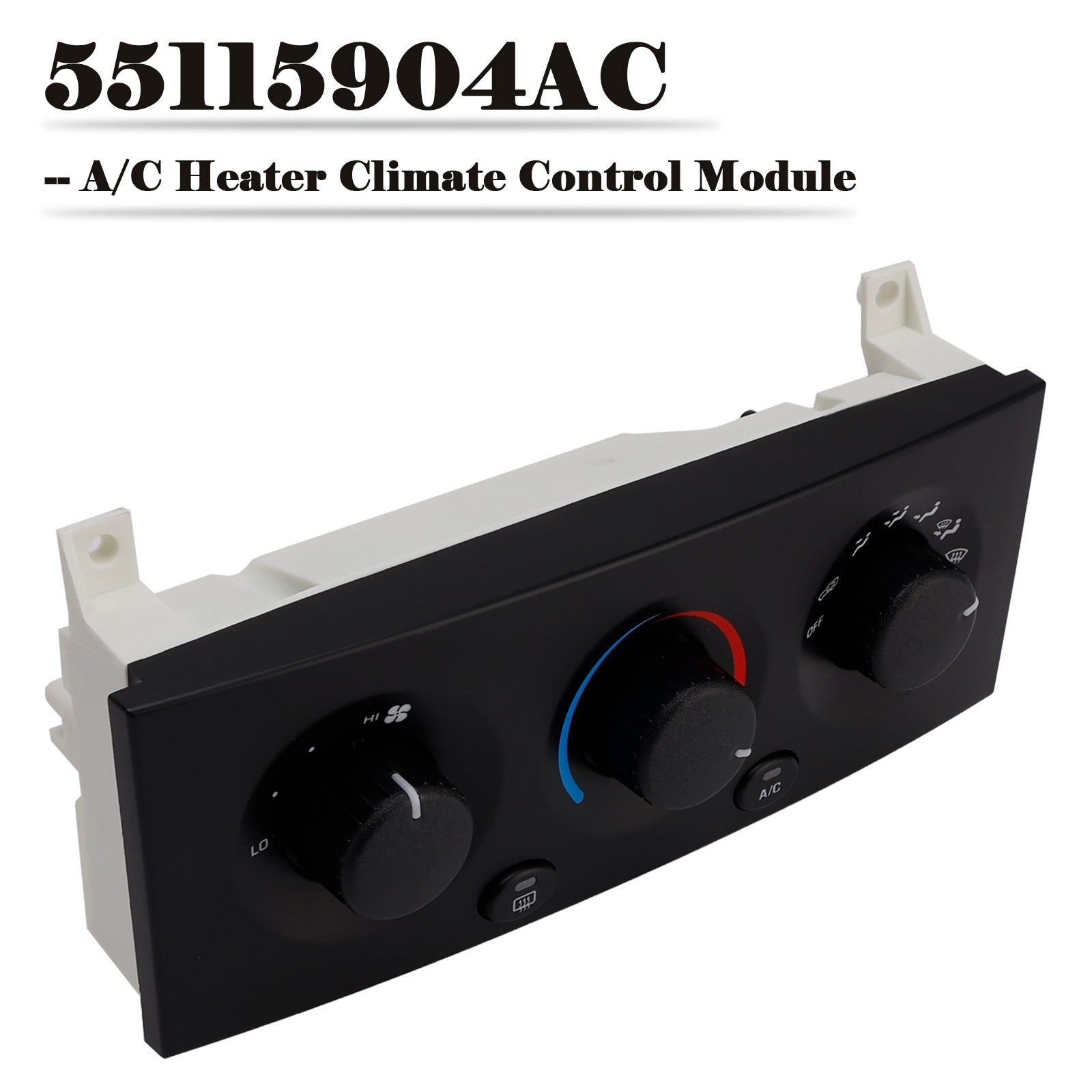 Módulo de control de aire acondicionado/calentador Jeep Grand Cherokee 2002-2004, número de pieza 55115904AC