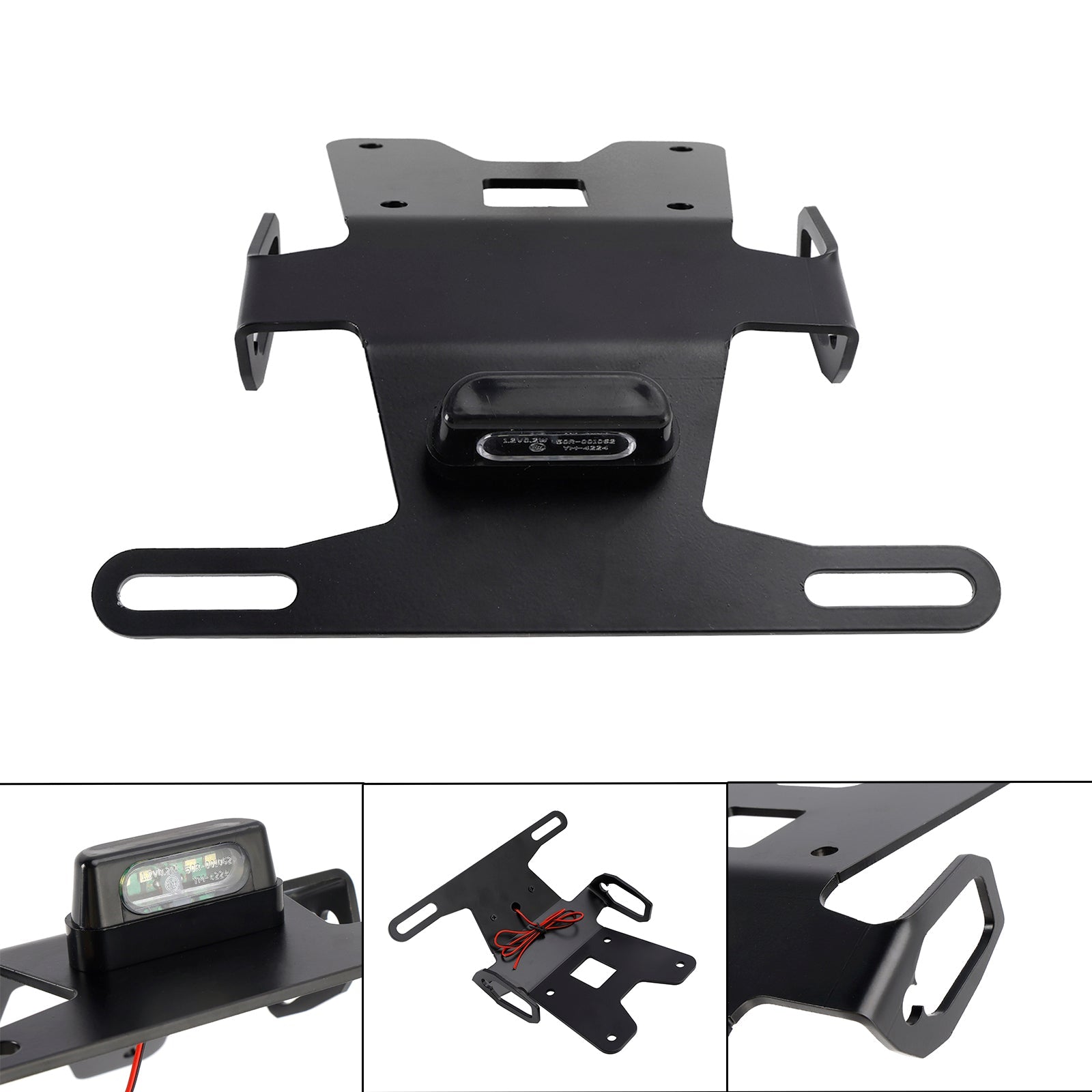 Supporto per la targa Supporto in lega di alluminio Kawasaki Z650RS 2022-2024