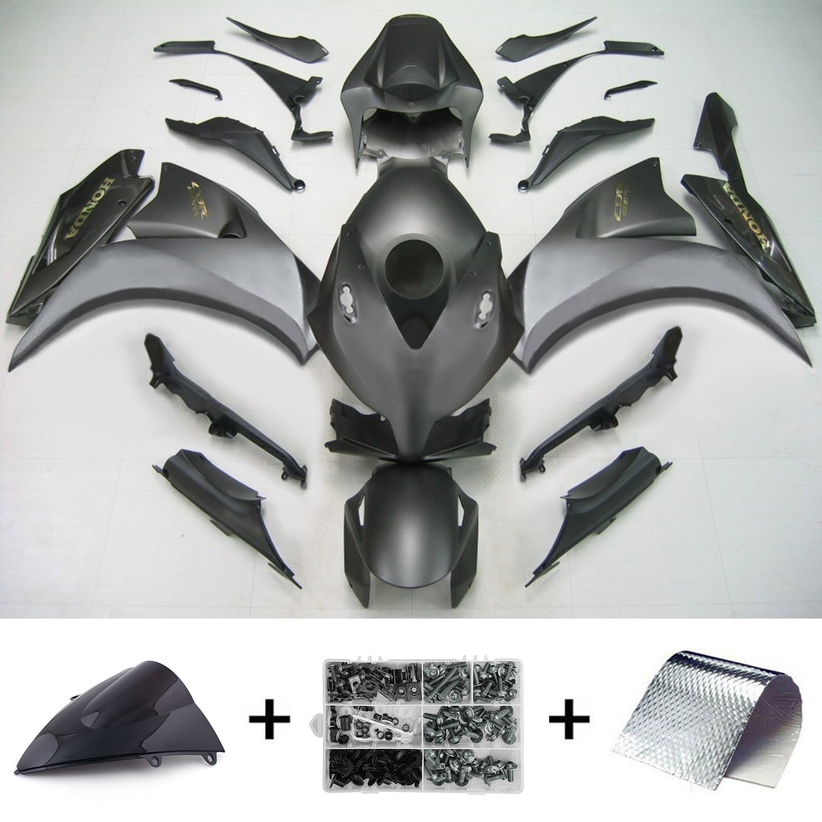 Injectiekuipset carrosserie kunststof ABS voor Honda CBR1000RR 2012-2016