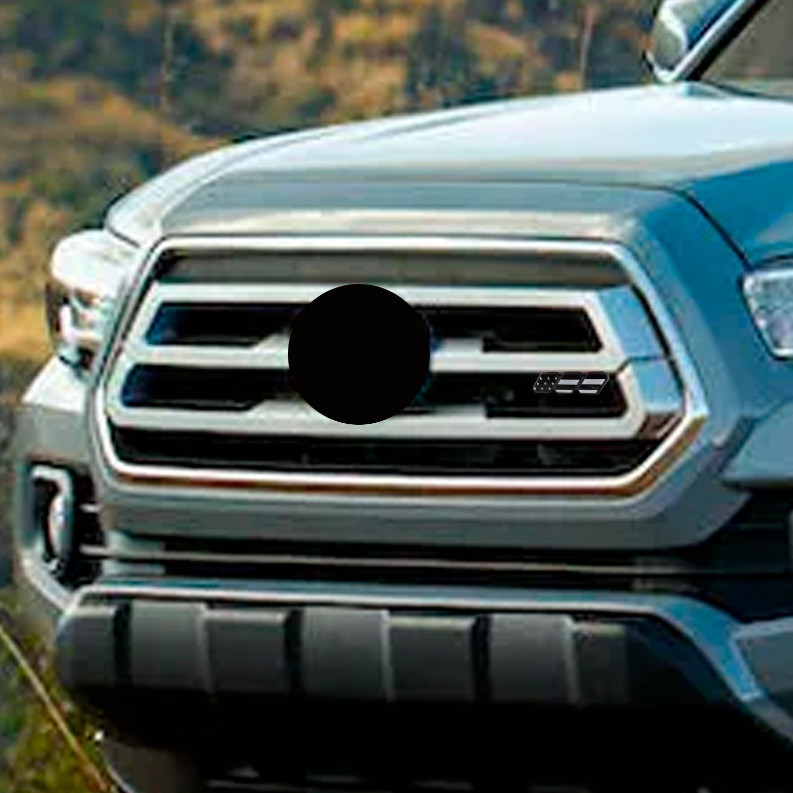 Tricolor Grille Emblem, auto -accessoires voor Toyota Tacoma TRRA RAV4