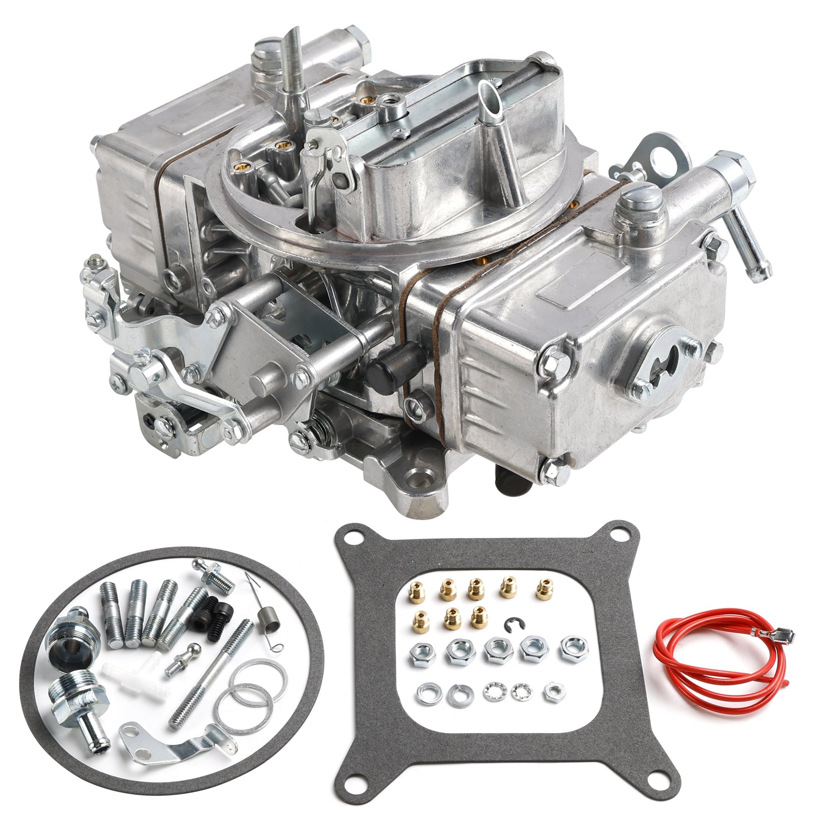 Carburador Holley Brawler Carb 4150 650CFM fundido a presión con estrangulador manual BR-67277