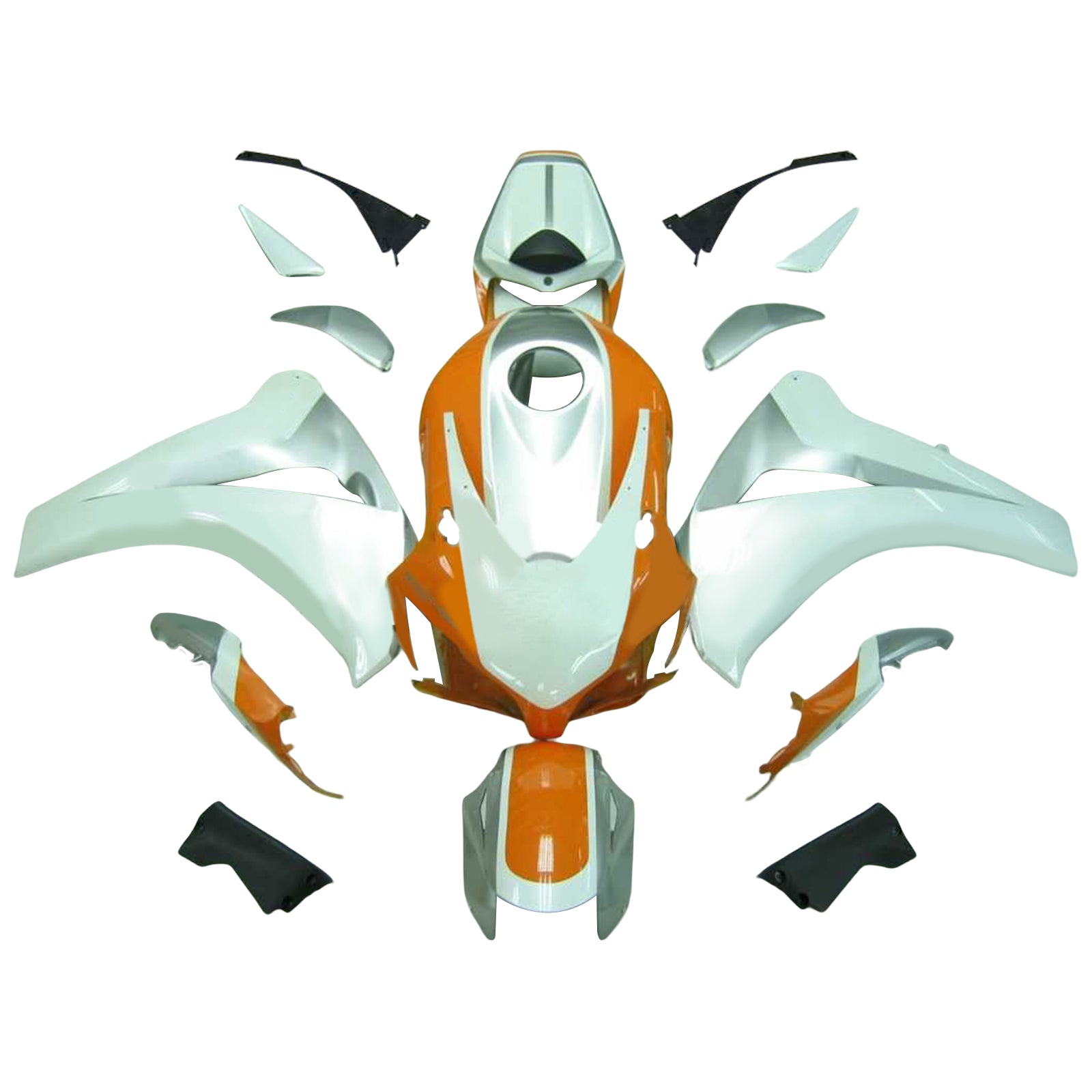 Kit de carénage injecté en plastique ABS pour Honda CBR1000RR 2008-2011
