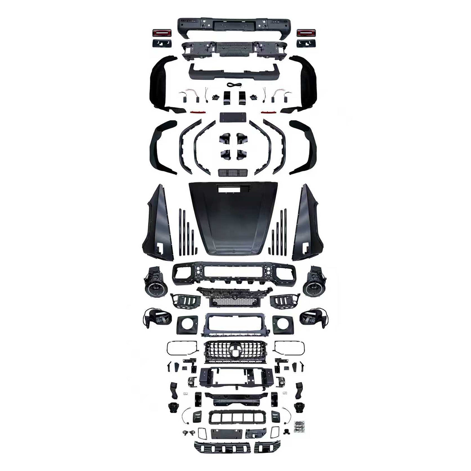 Kit carrosserie style AMG pour Mercedes W463, G550 et G500 (1993-2018) - Pare-chocs