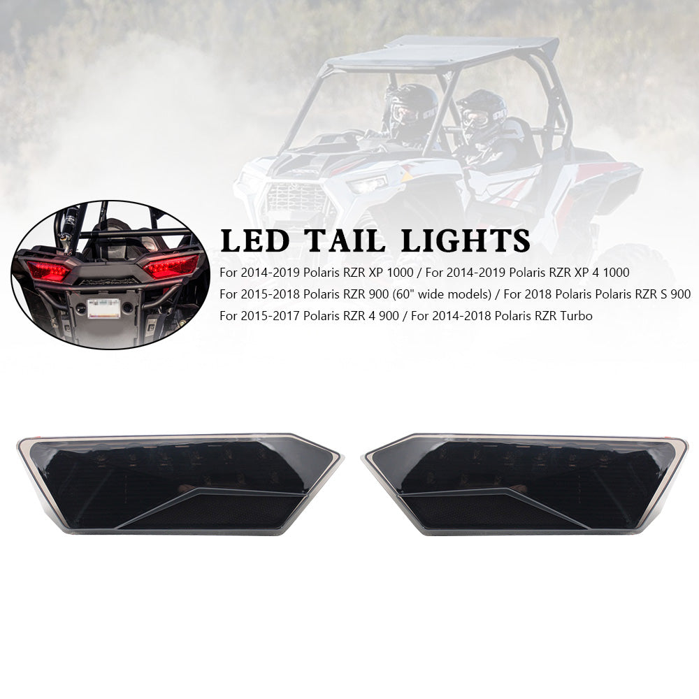Voor Polaris RZR Turbo 1000 XP 900 S 2014-2019 Achterlichten LED 2412341 2412342