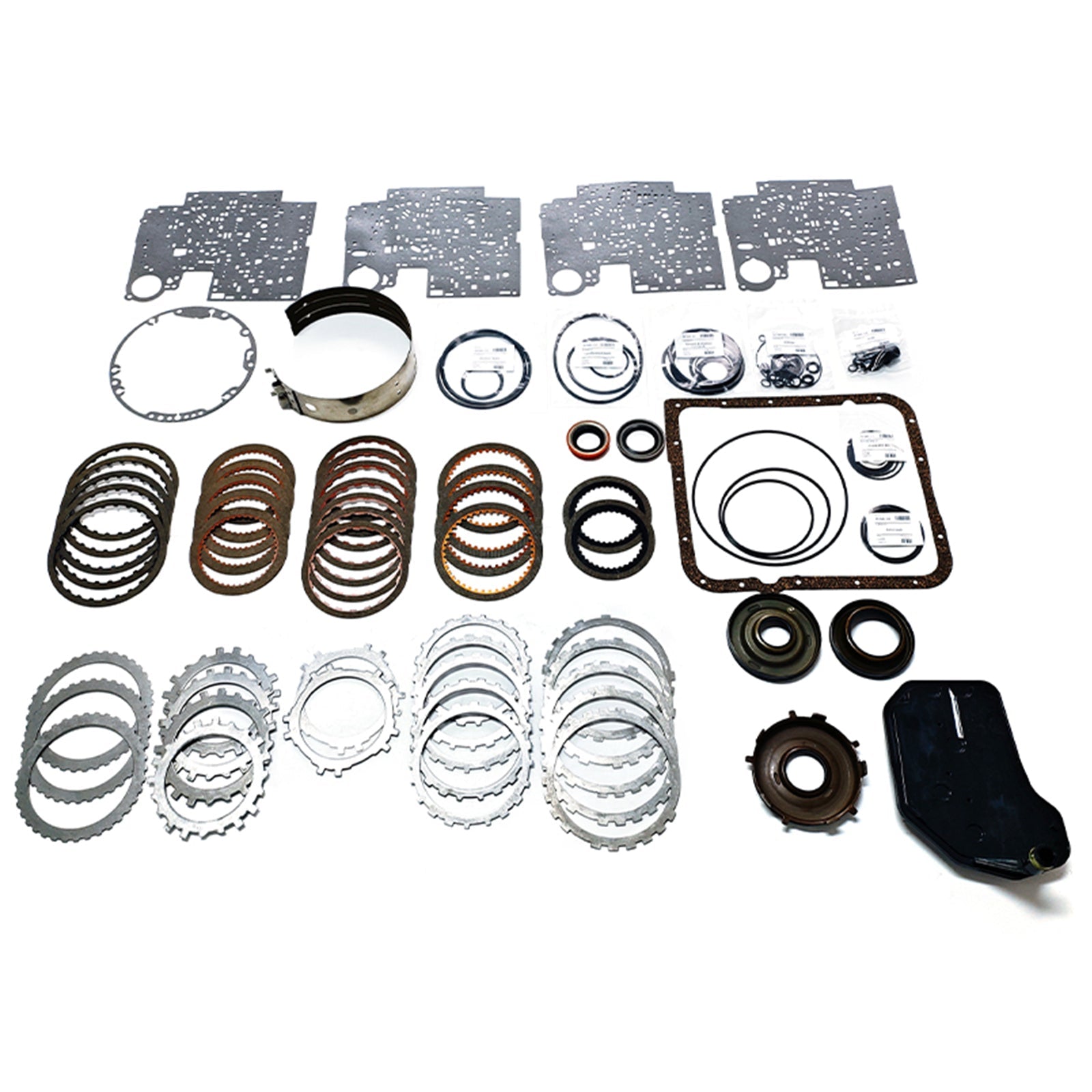 Kit de reconstrucción Super Master para transmisión GM 4L60E de 2004 en adelante con aceros y pistones