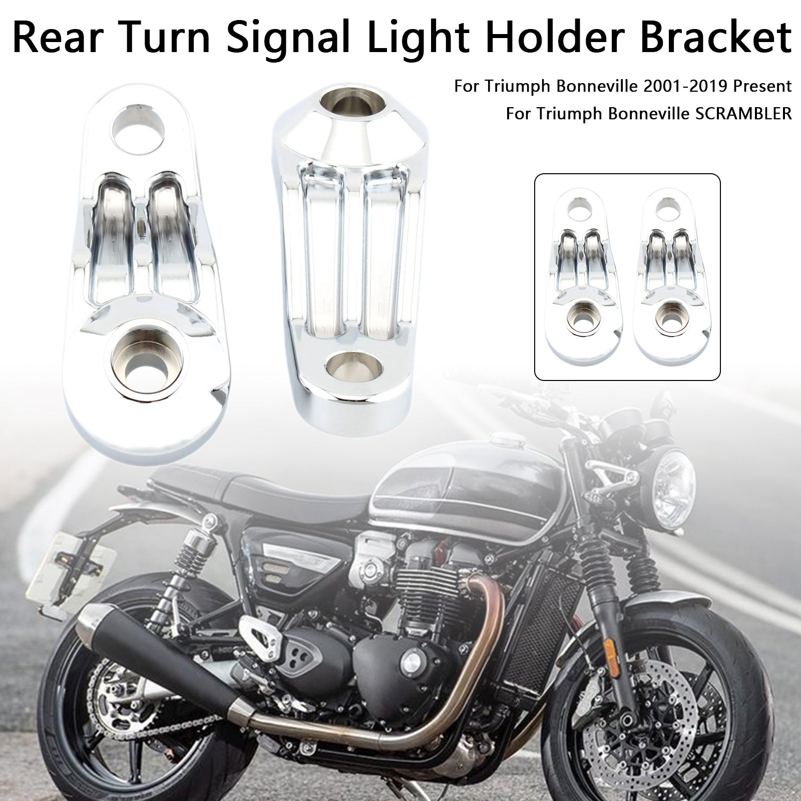 Il supporto lampeggiante posteriore per Bonneville è T100 T120