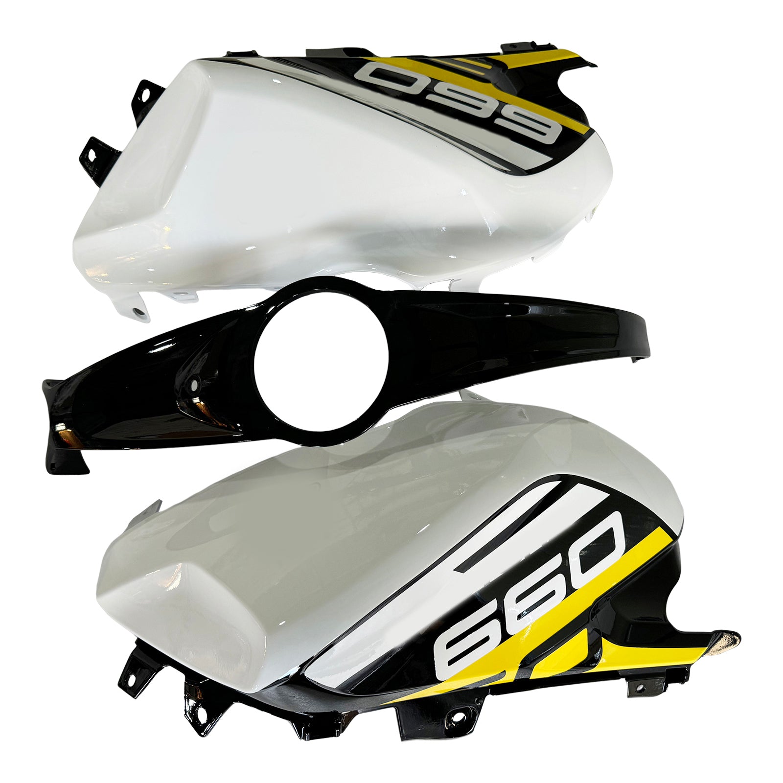 Kit de carénage injecté en plastique ABS pour Triumph Daytona 660 2024-2025