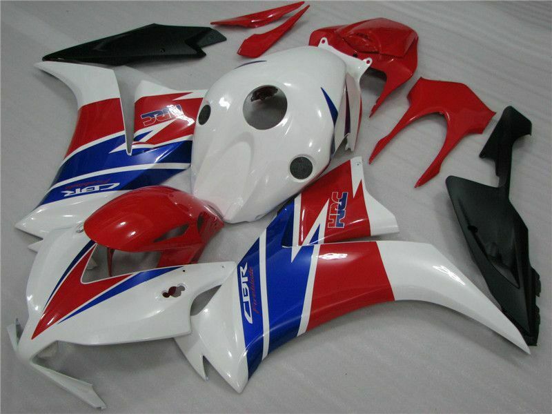 Kit di carenatura ad iniezione della carrozzeria disciplinata ABS per Honda CBR1000RR 2012-2016 Rosso bianco