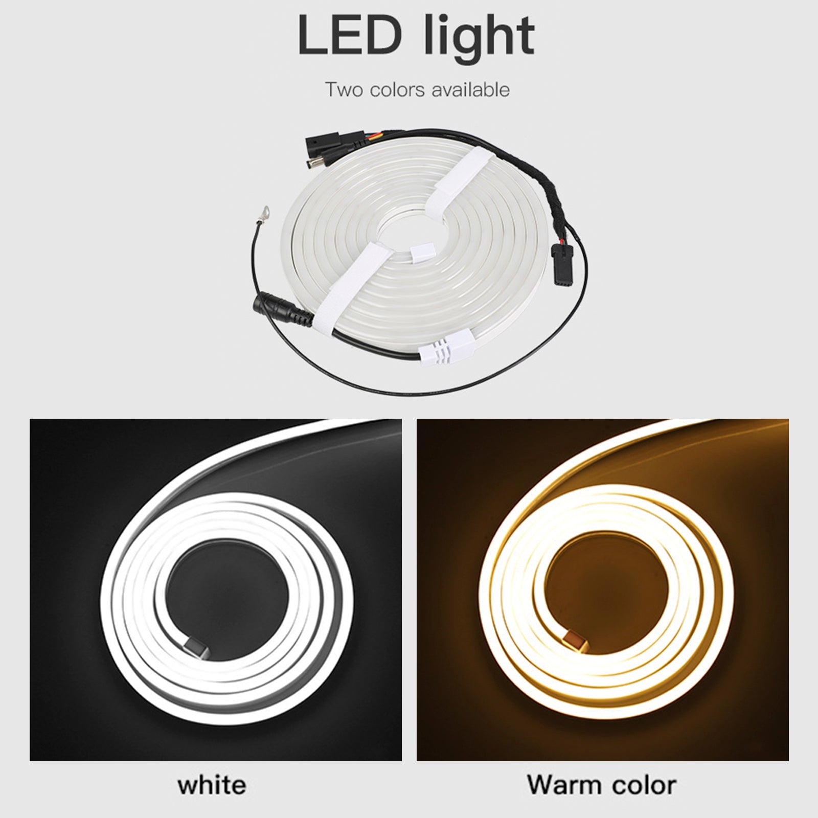 Bande lumineuse LED blanche pour coffre avant, compatible avec Tesla Model 3/Y/S/X