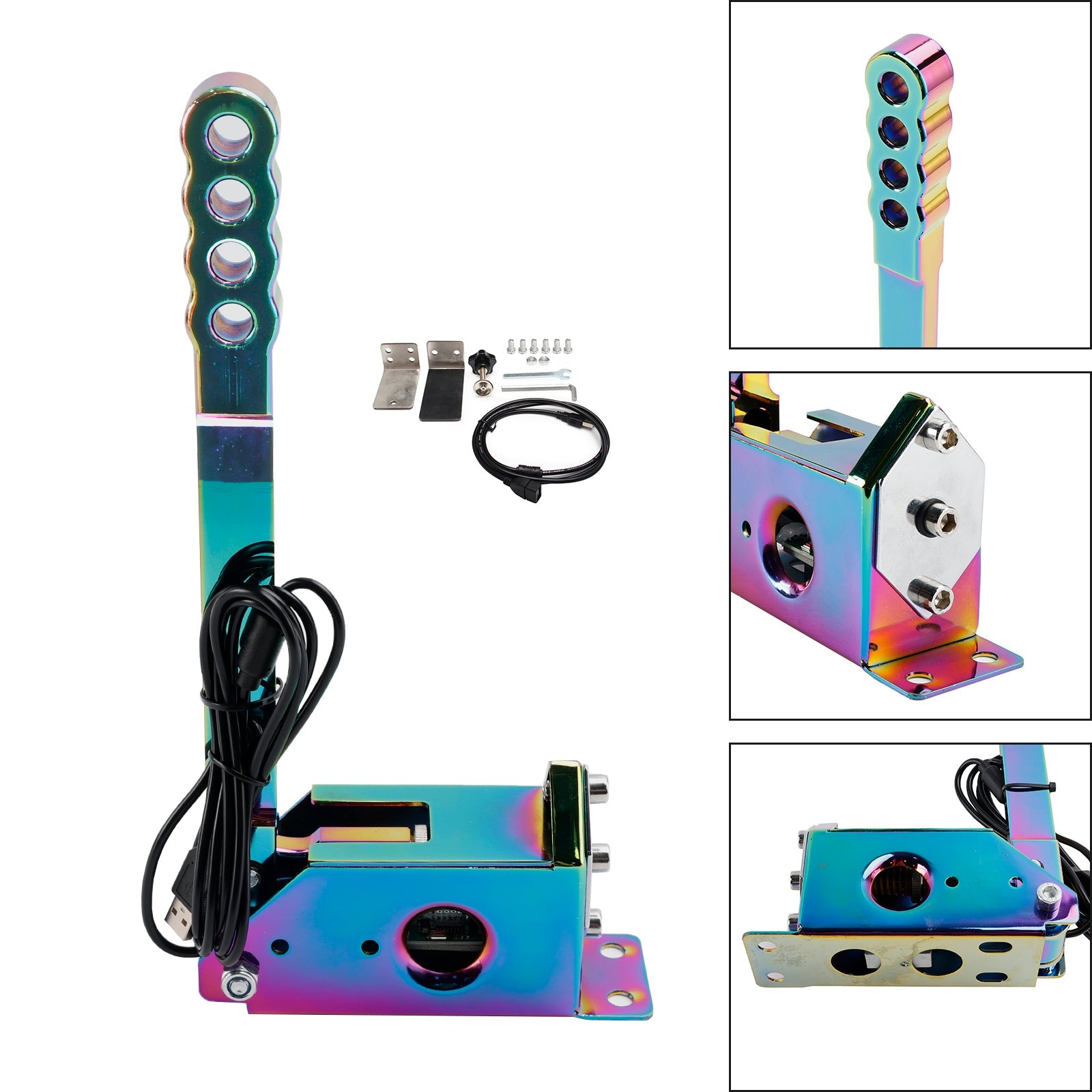 Voor racegames G25/G27/G29/T300/T500 voor Assetto PC 14bit SIM USB Handrem