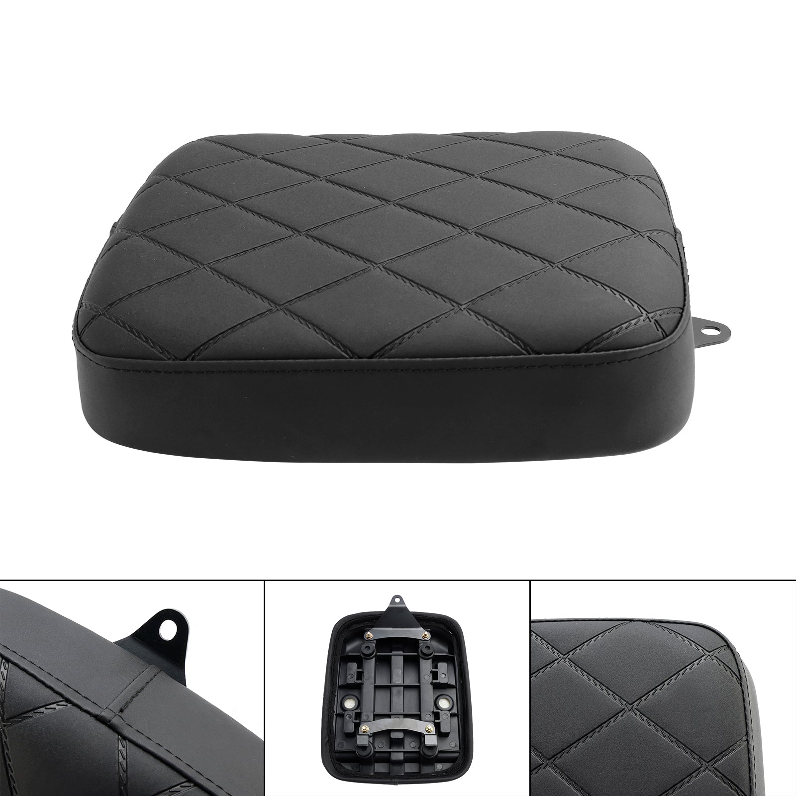 Cojín de pasajeros de pasajero trasero plano en poliuretano marrón para Honda Cross Cub 110 CC110 2023