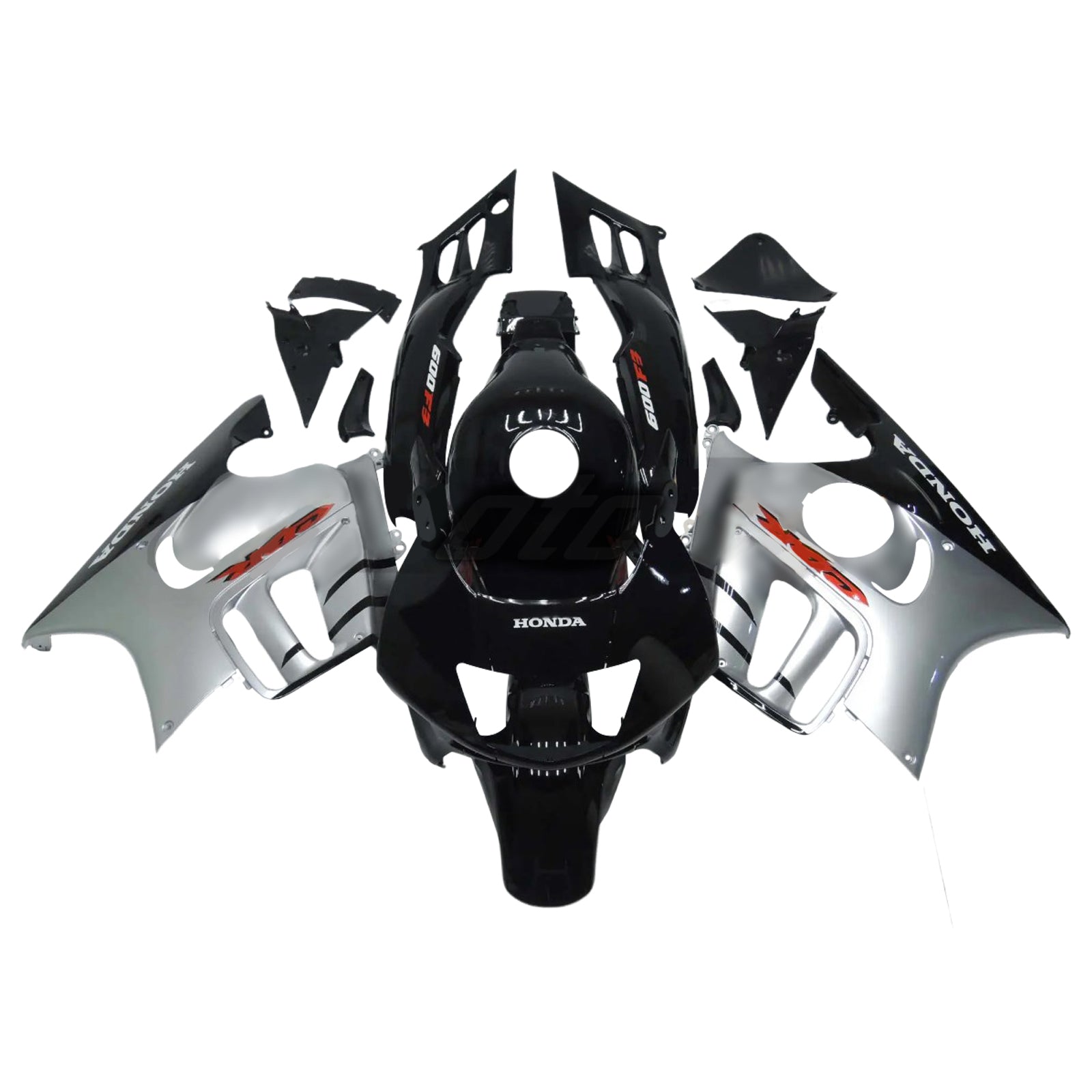 1995-1996 Honda CBR600 F3 injectiekuipset ABS kunststof carrosserie