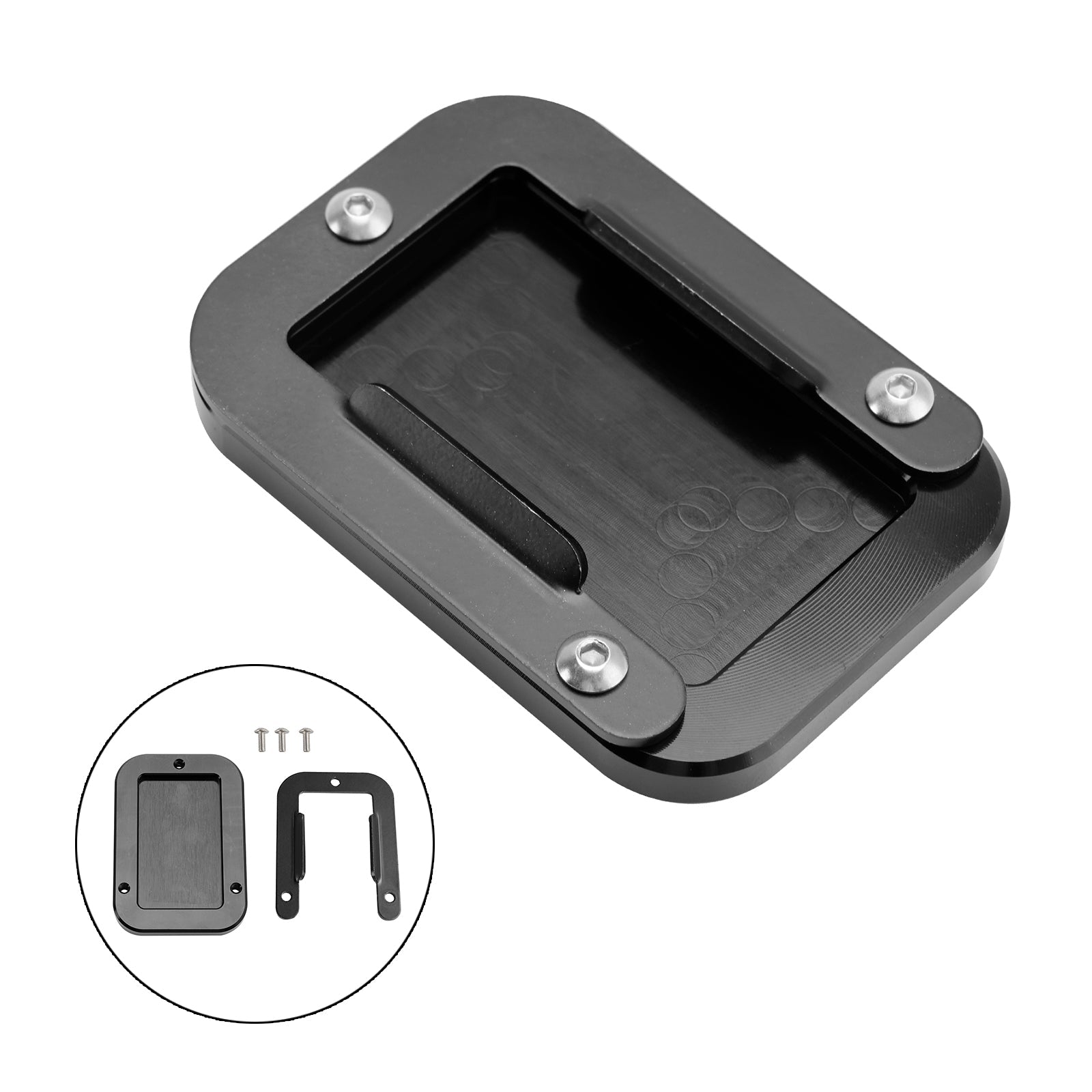 Plaque d'agrandissement de béquille pour INTERCEPTOR 650 2018-2023 GT 650 2019-2023