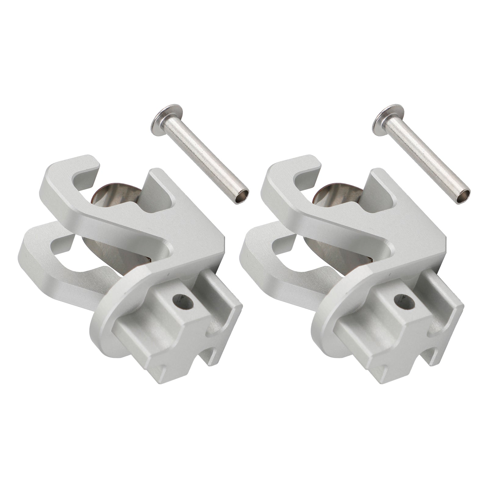 2 piezas de fijación de viga de aluminio satinado para toldo Dometic SUNCHASER II